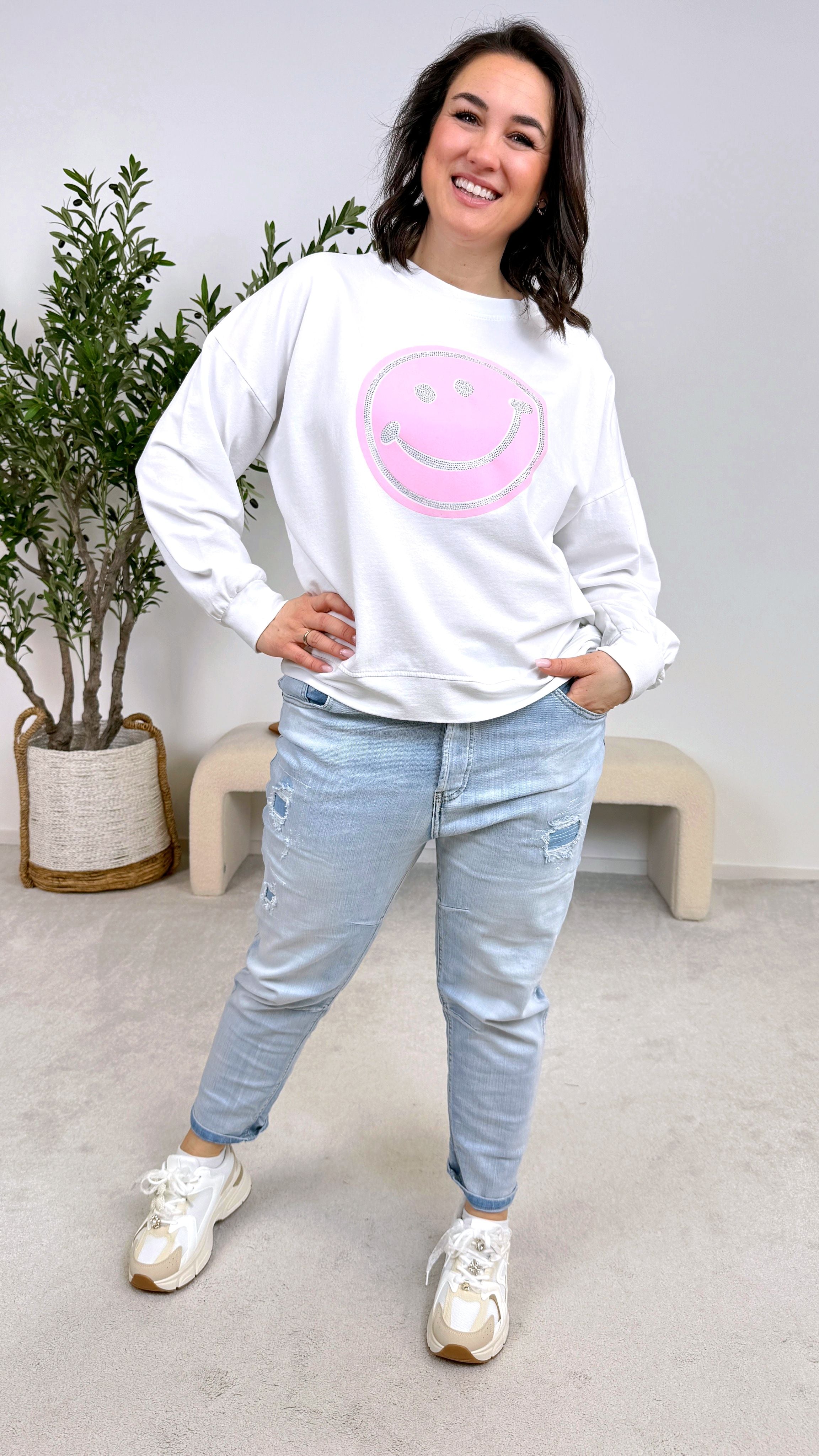 Pullover Feel-Good Darling *Weiß*