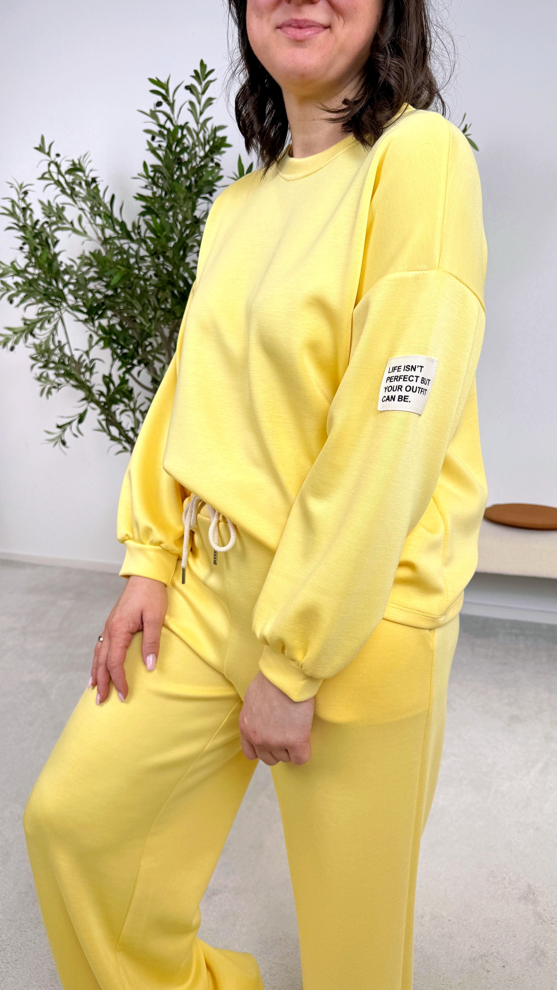 Sweatshirt Move Free *Gelb*