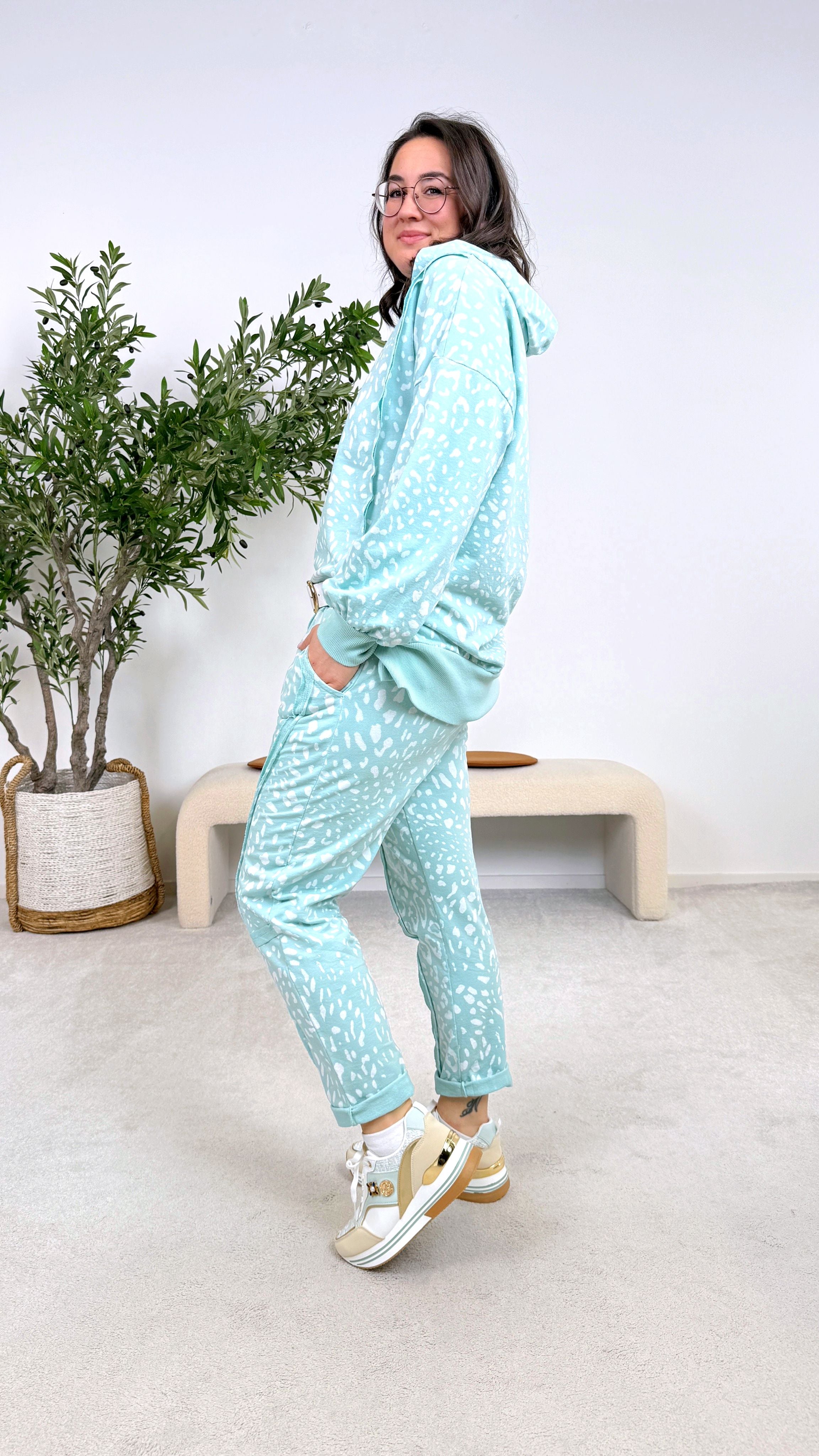 Hoodie Wild Lounge *Mint*