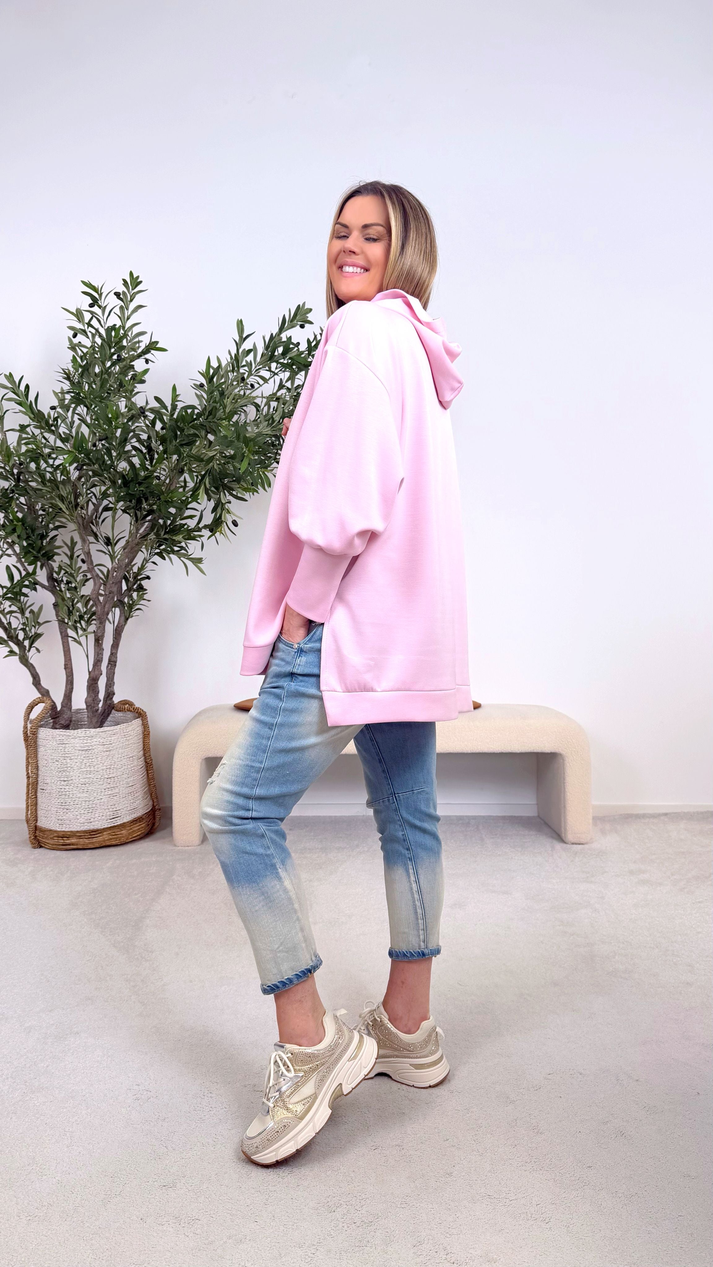 Hoodie Wings of Power *Rosa*