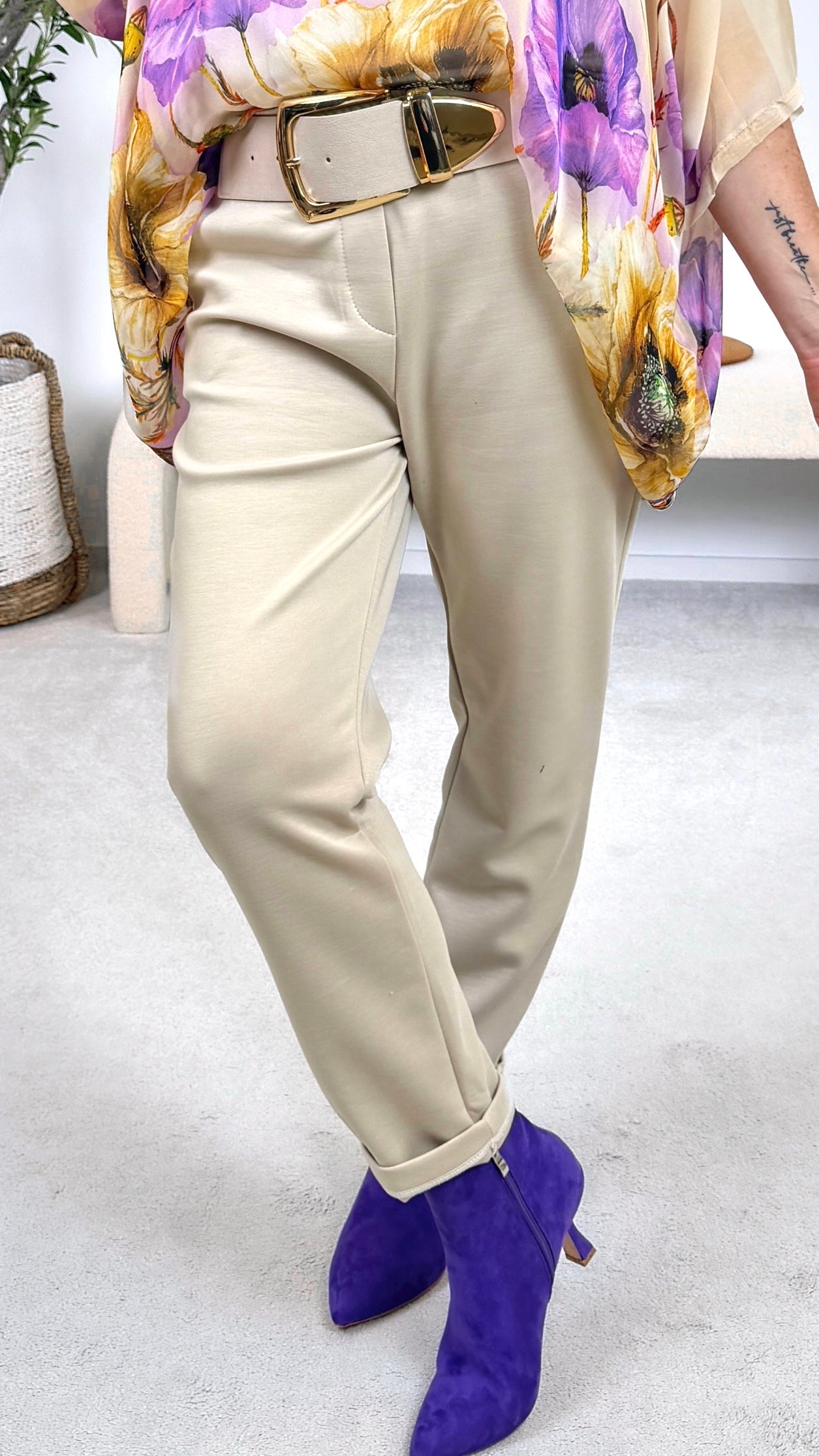 Sweathose Happy Legs *Beige*