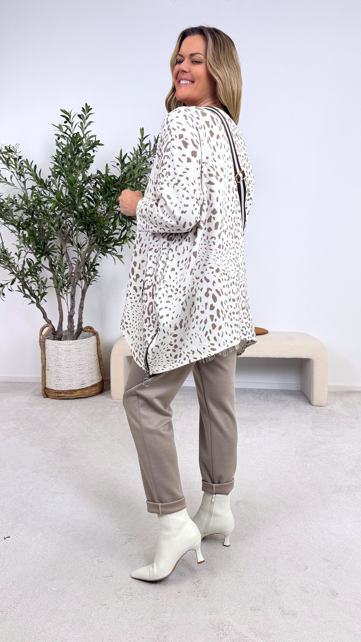 Sweathose Happy Legs *Taupe*