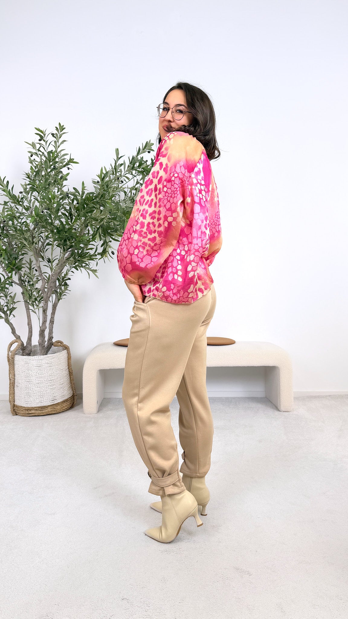 Hose Sorrento Silk *Beige*