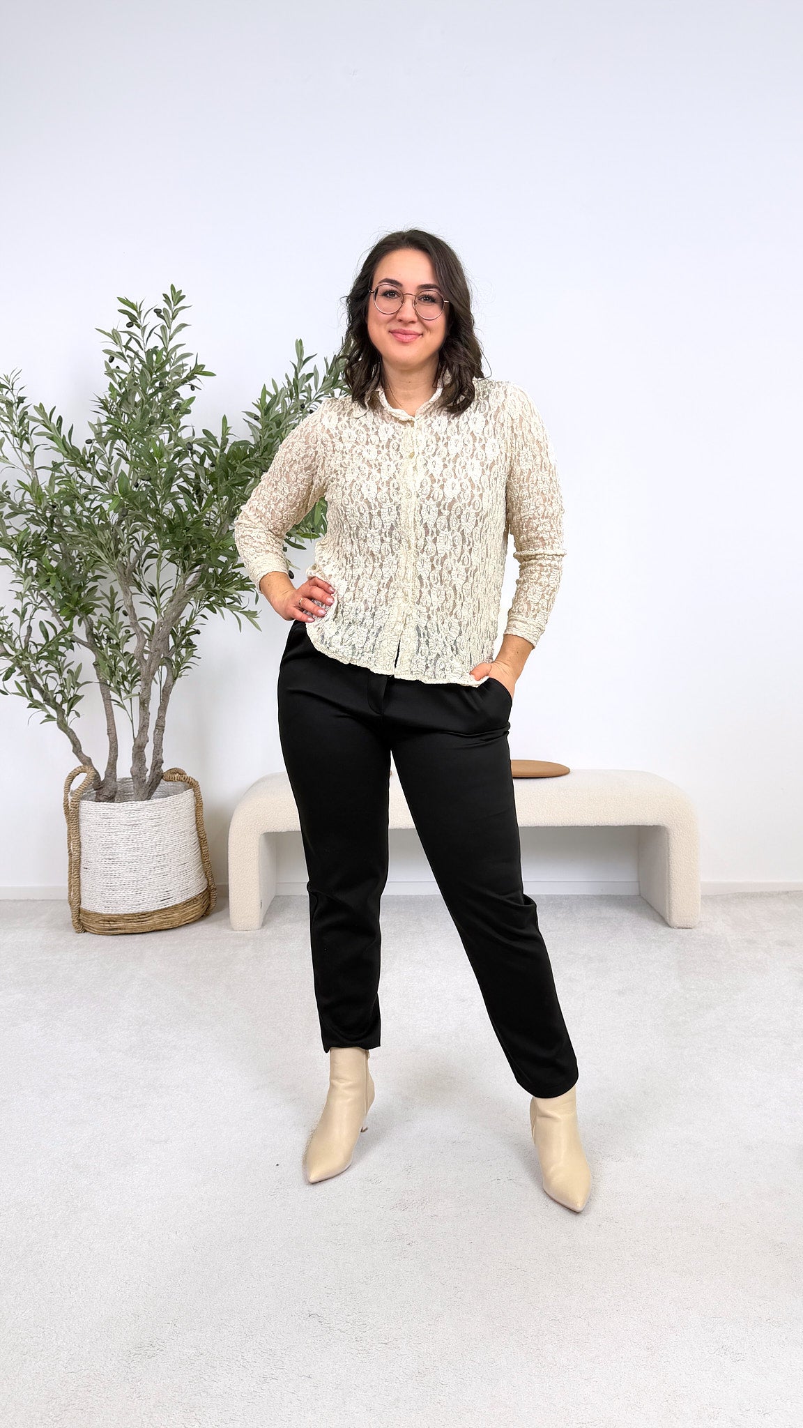 Sweathose Happy Legs *Schwarz*