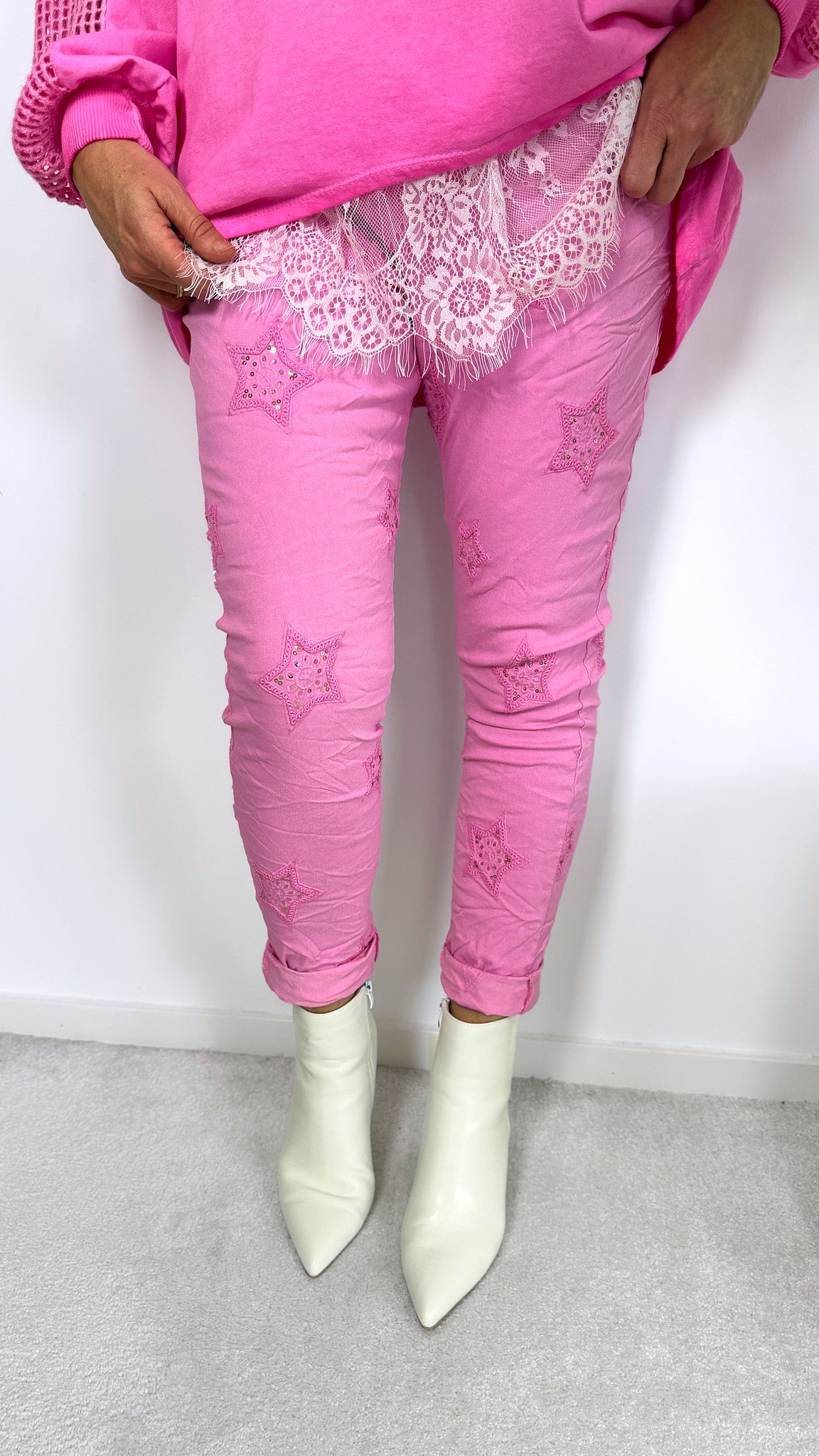 Jogpants Cosmic Shine *Babypink*