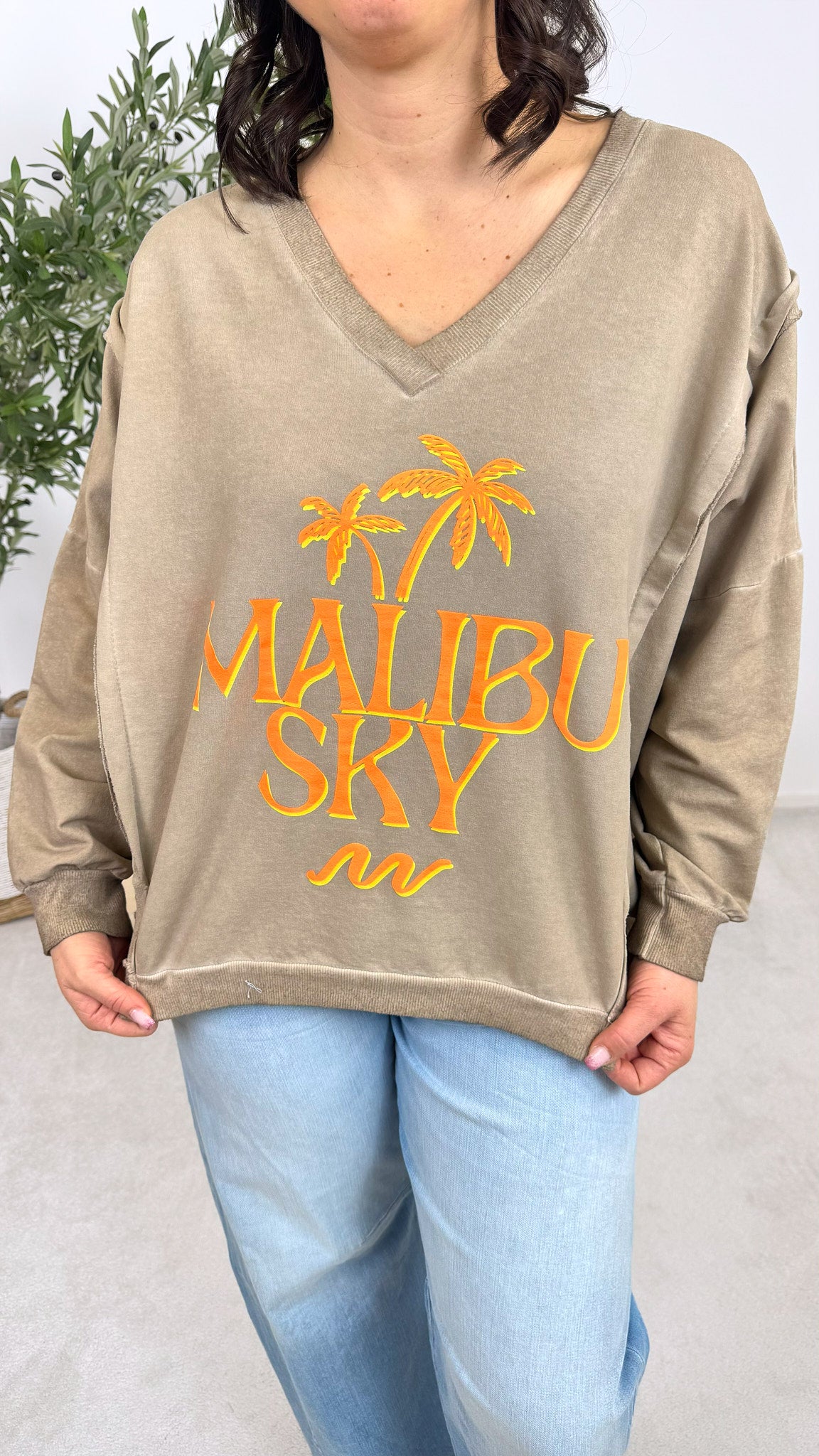 Sweatshirt Malibu Dream *Taupe*