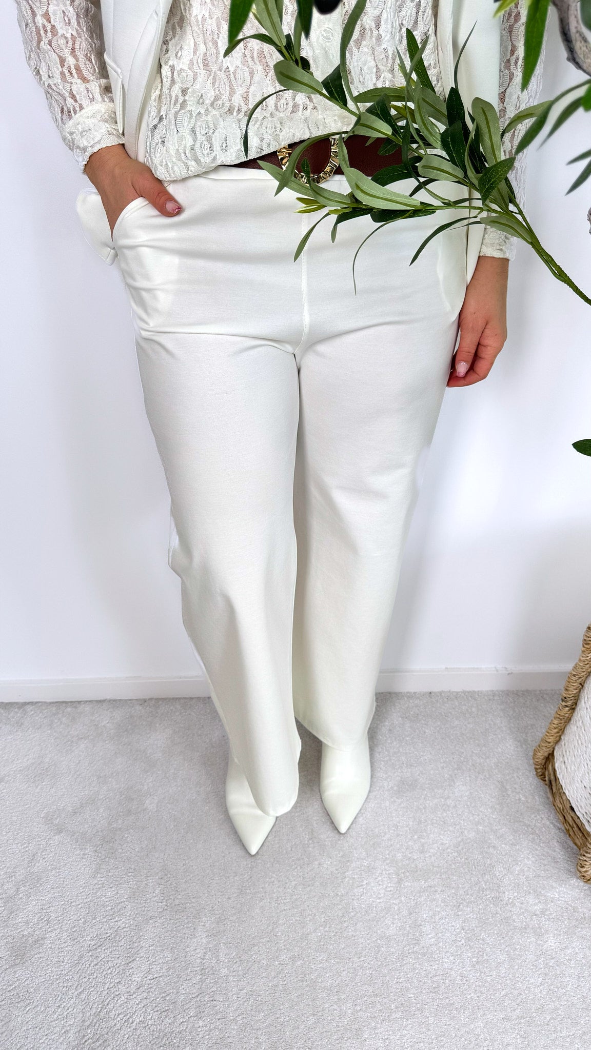 Hose Chic Balance *Weiß*