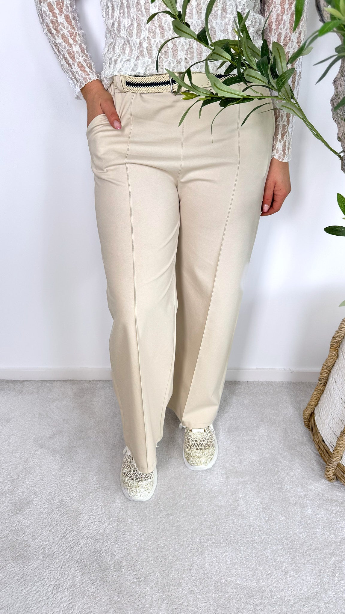 Hose Casual Rope *Creme*