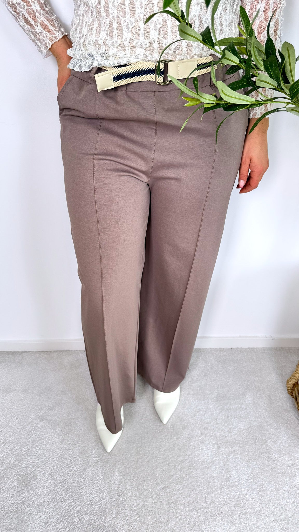 Hose Casual Rope *Taupe*