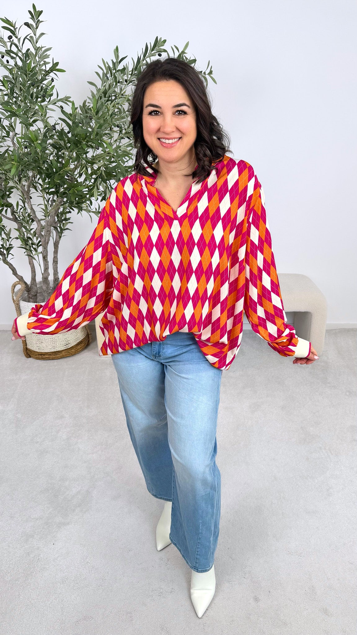 Blusenshirt Silky Rhythm *Pink*