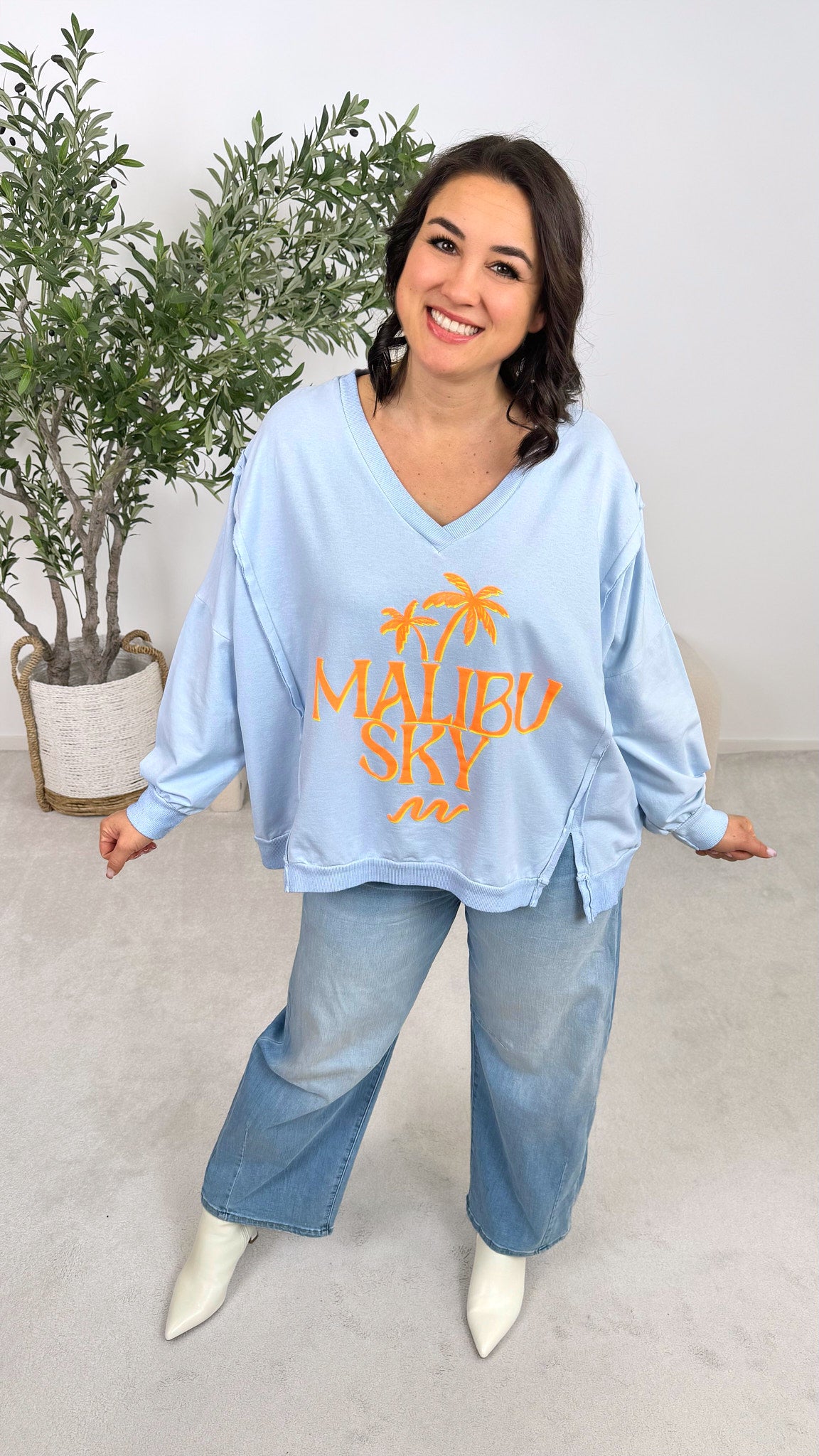 Sweatshirt Malibu Dream *Blau*