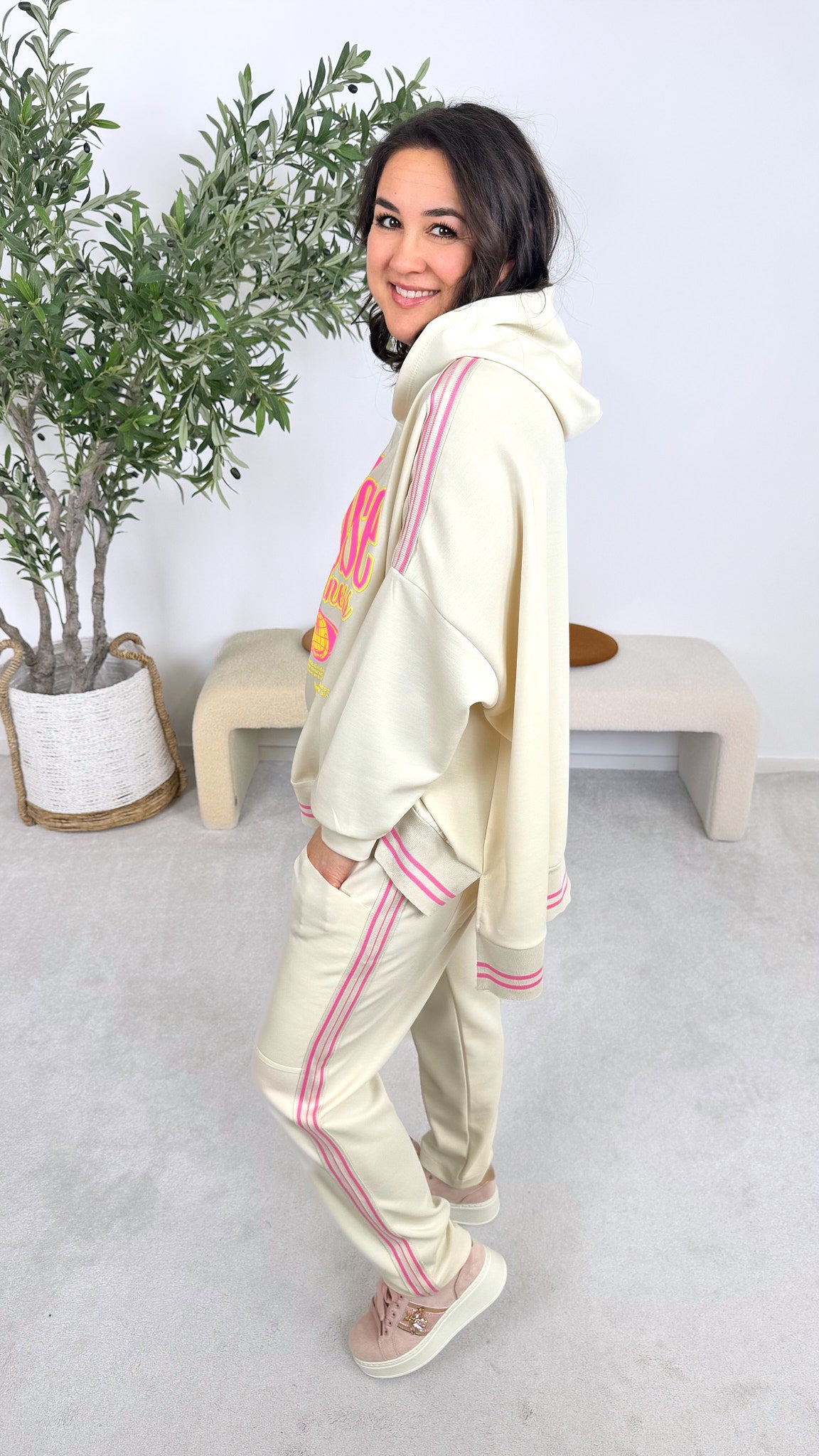 Hoodie Kind Soul *Creme*