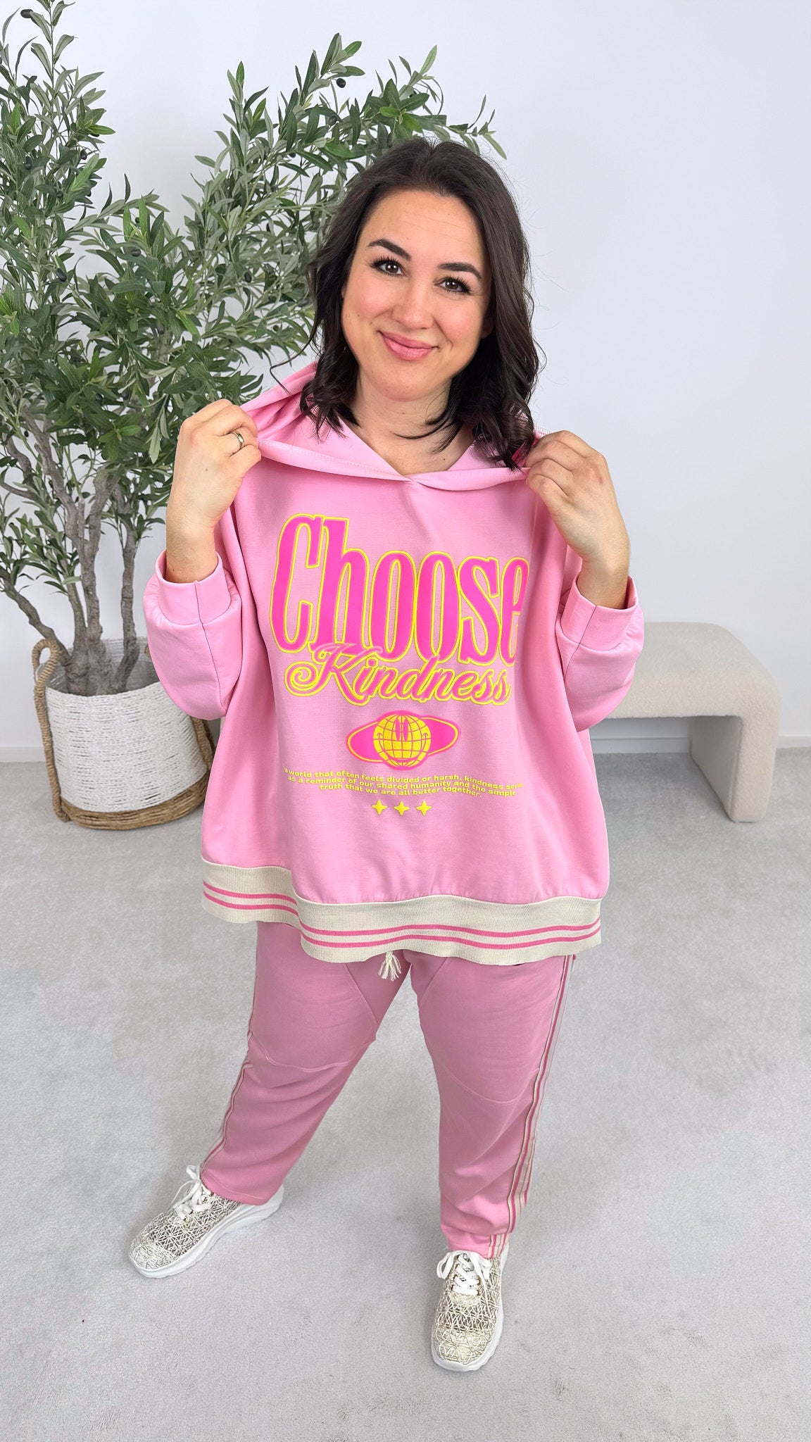 Hoodie Kind Soul *Rosa*