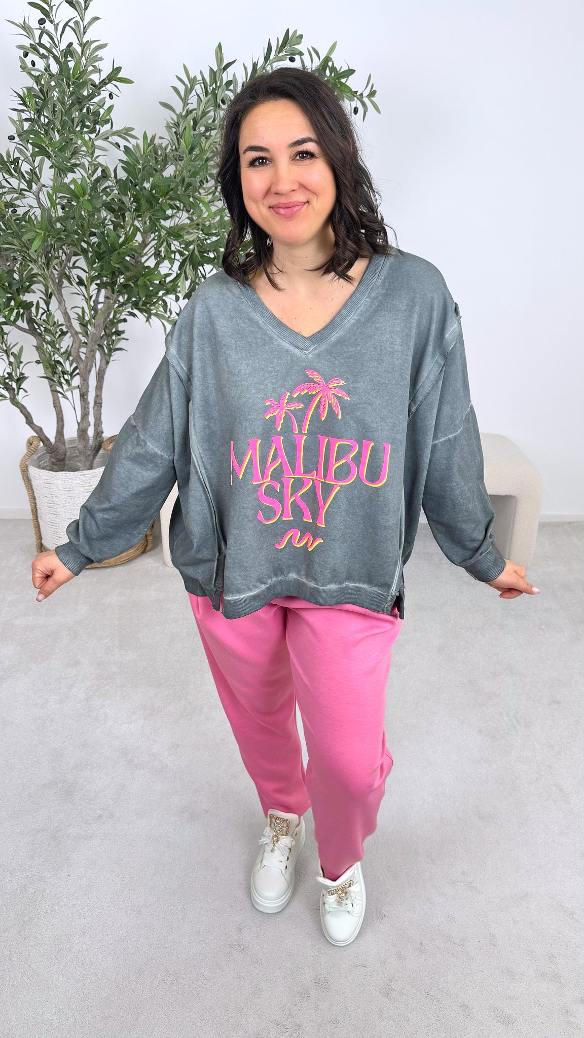 Sweatshirt Malibu Dream *Grau*