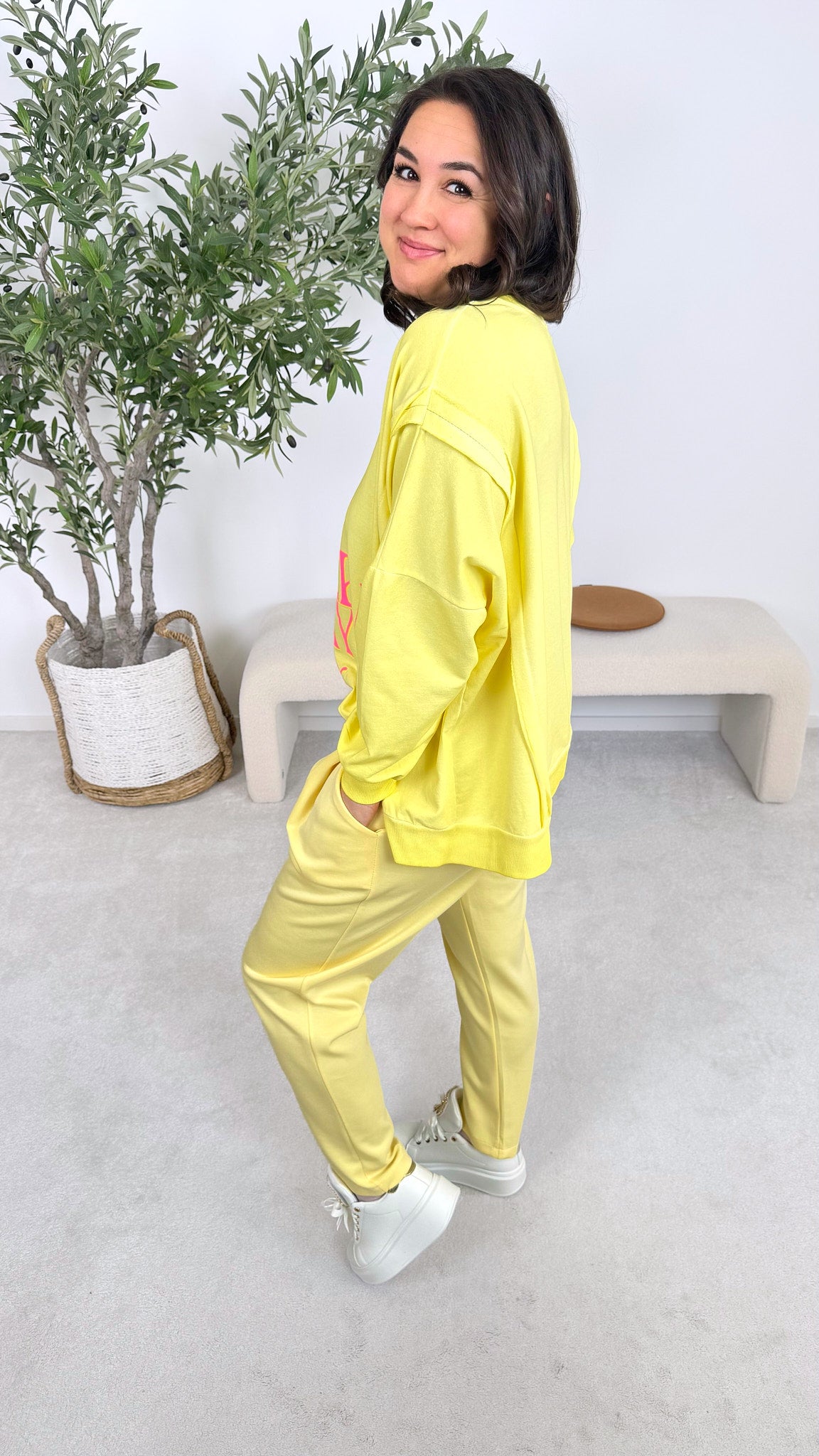 Sweatshirt Malibu Dream *Gelb*