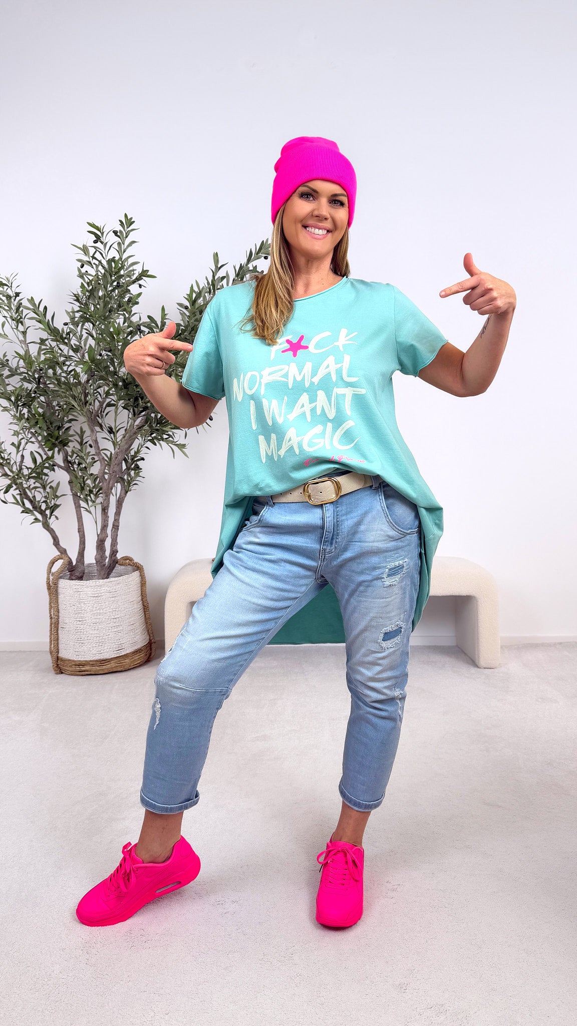 T-Shirt I Want Magic *Mint*