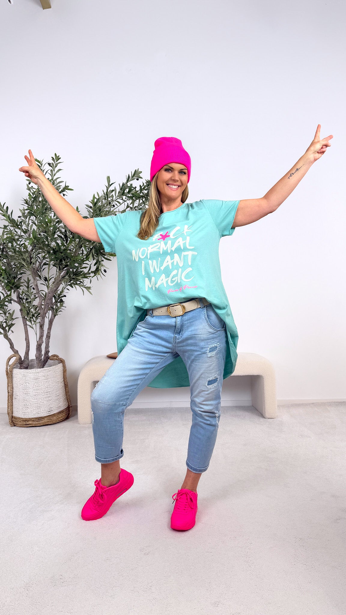 T-Shirt I Want Magic *Mint*