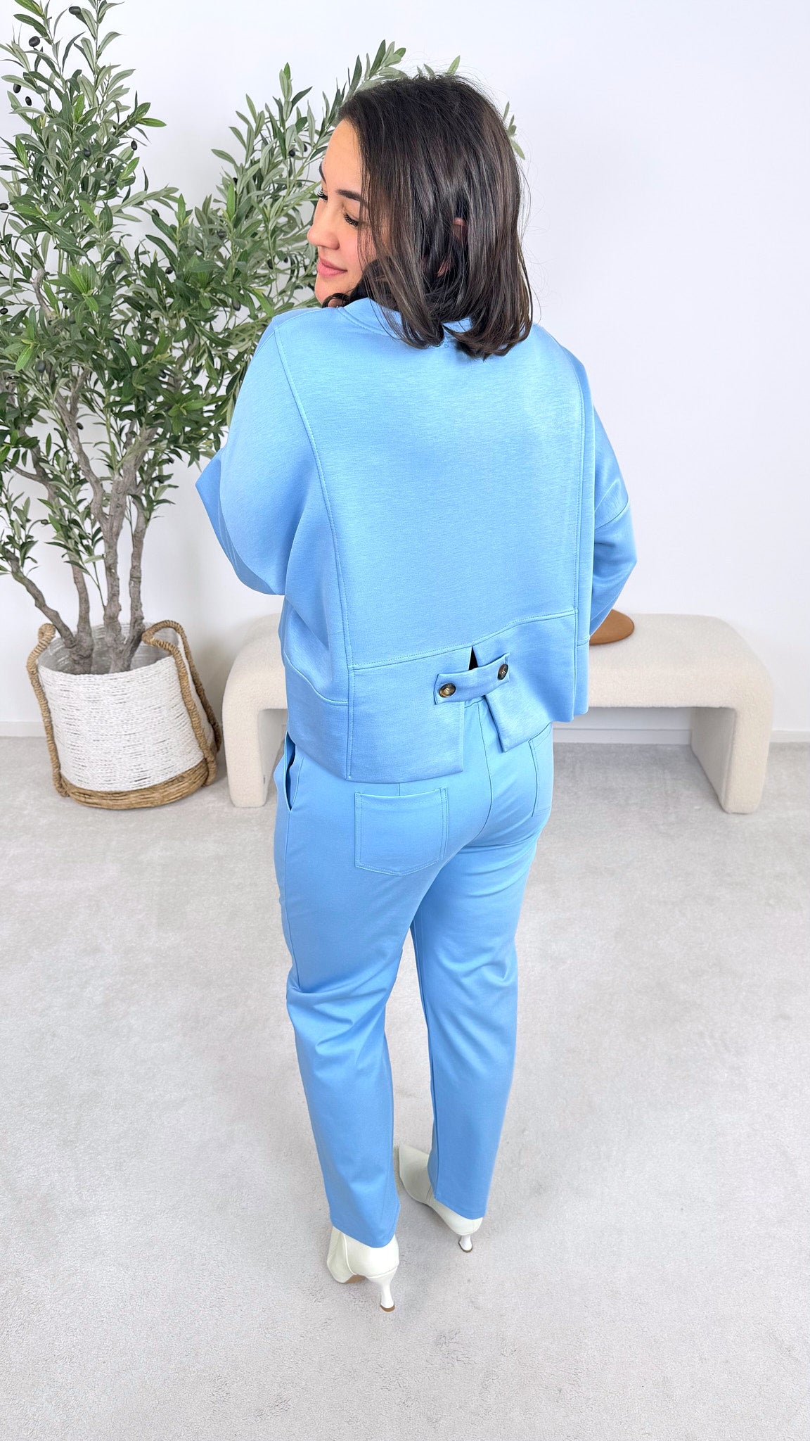 Hose Royal Power *Hellblau*