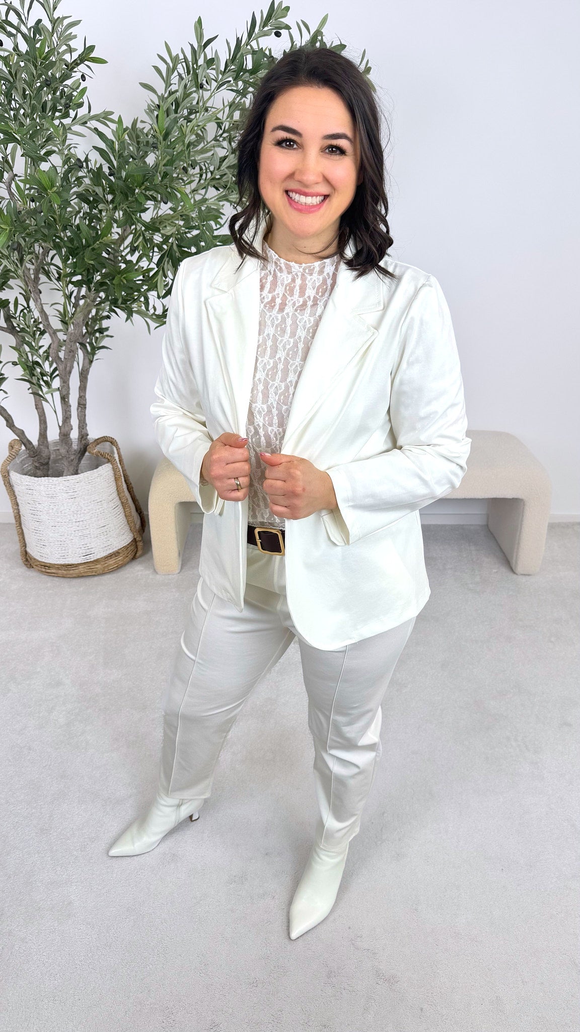 Blazer Chic Balance *Weiß*