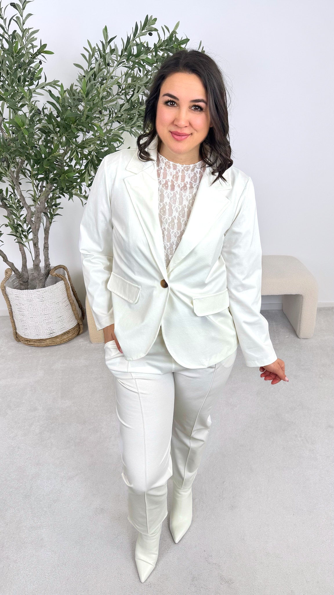 Blazer Chic Balance *Weiß*