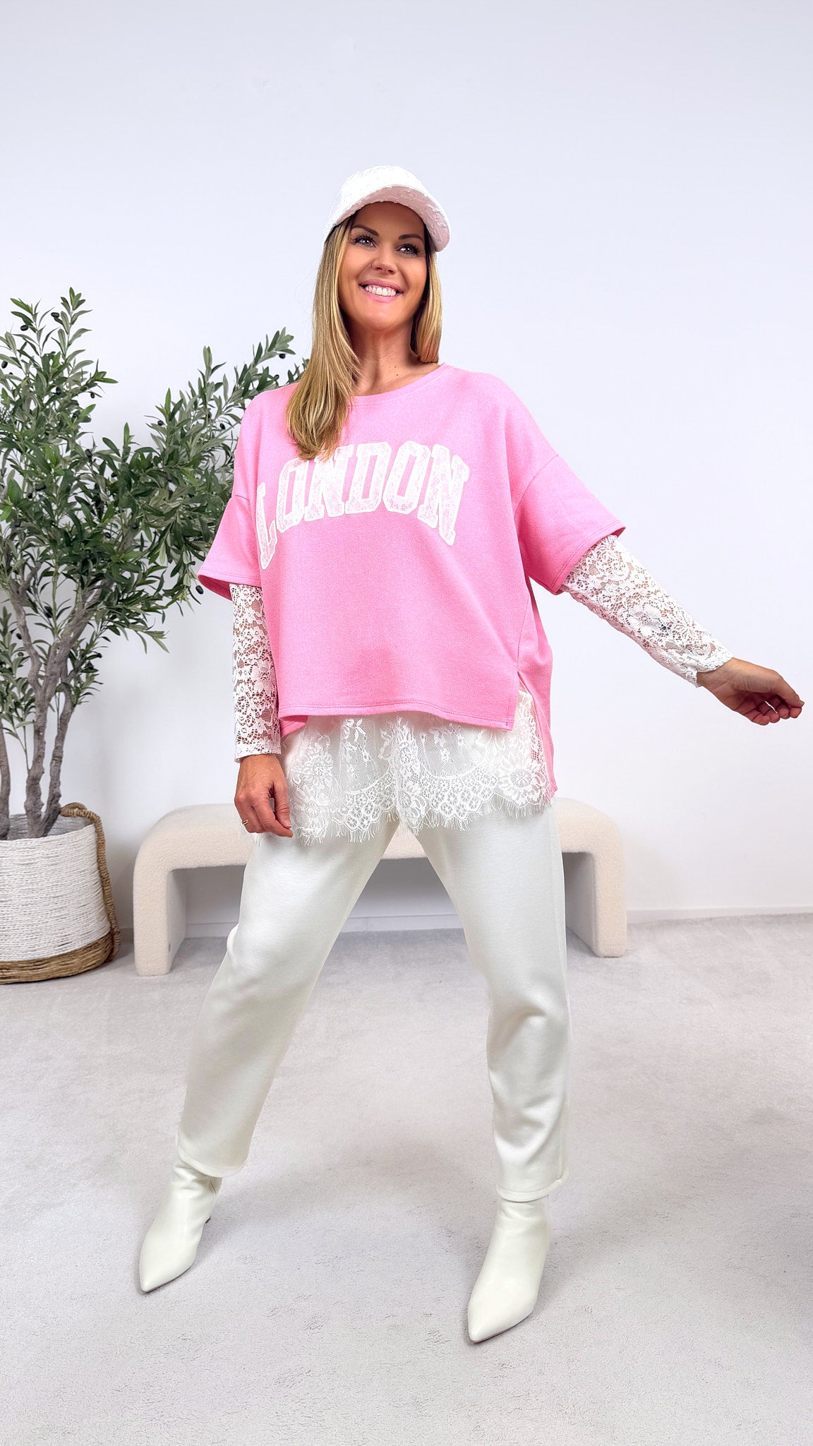 Pullover Metropolitan Lace *Rosa*