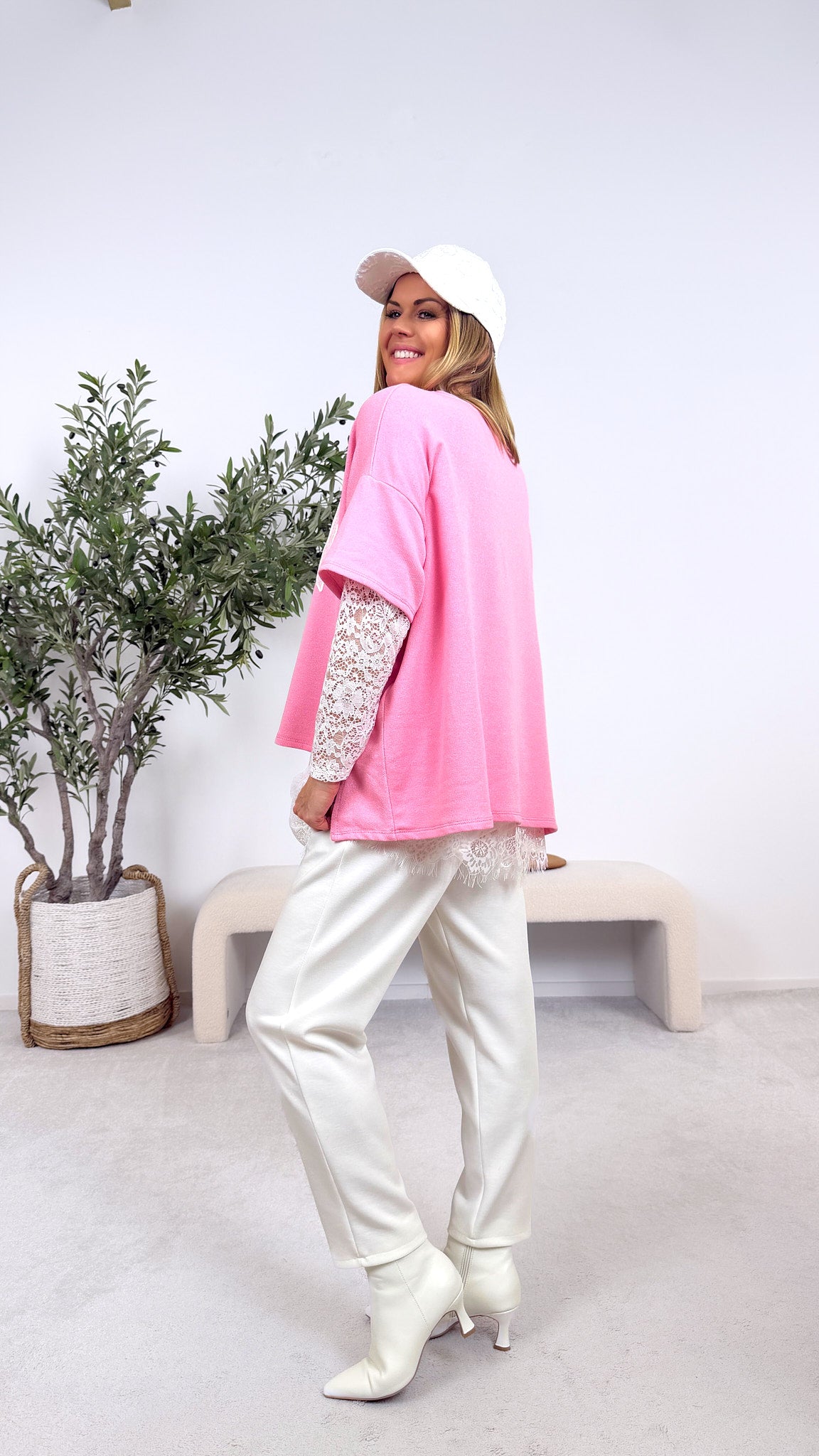Pullover Metropolitan Lace *Rosa*