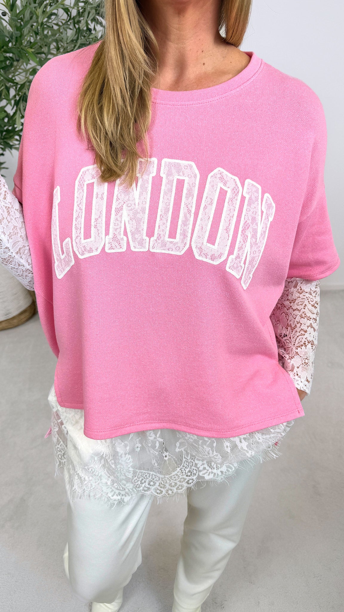 Pullover Metropolitan Lace *Rosa*