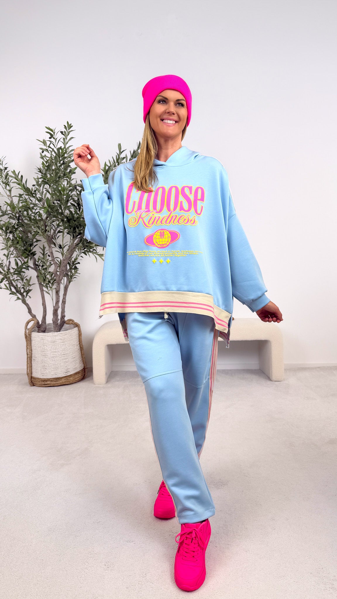 Sweathose Effortless *Blau*