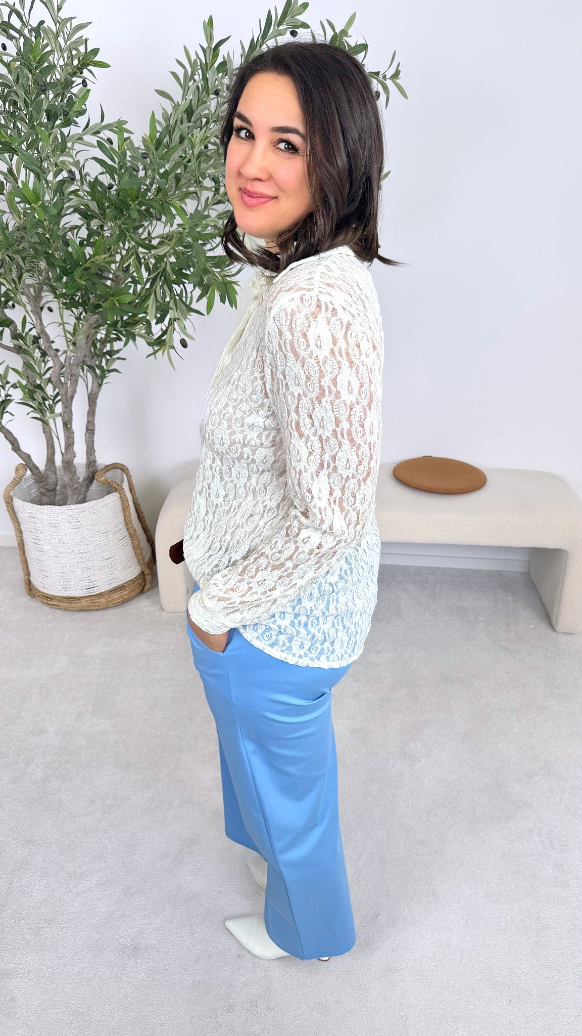 Hose Chic Balance *Hellblau*