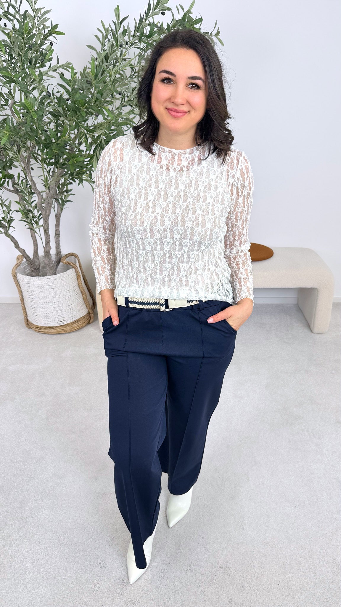 Hose Casual Rope *Dunkelblau* (lieferbar ab 16.2.26)