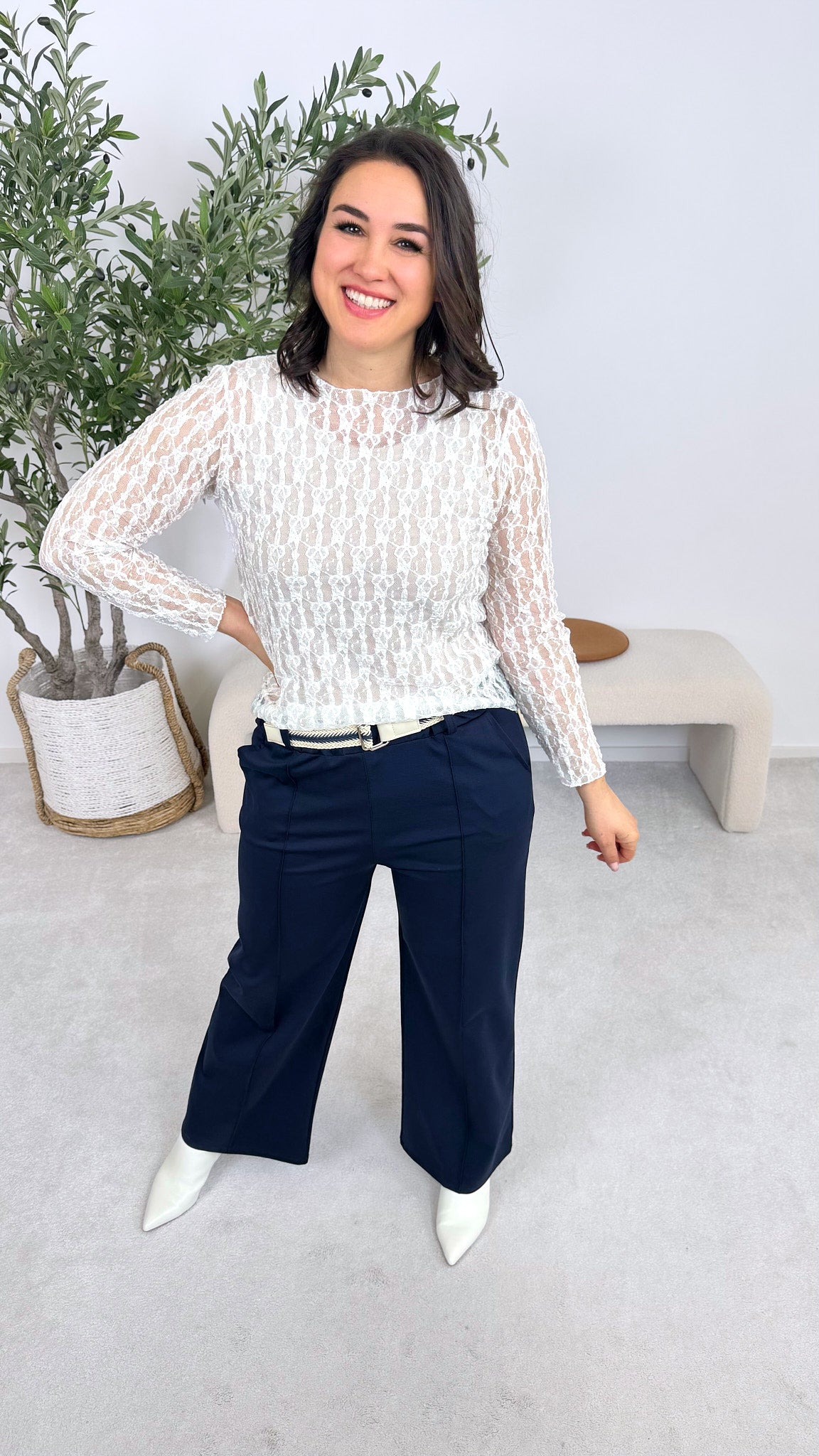 Hose Casual Rope *Dunkelblau* (lieferbar ab 16.2.26)