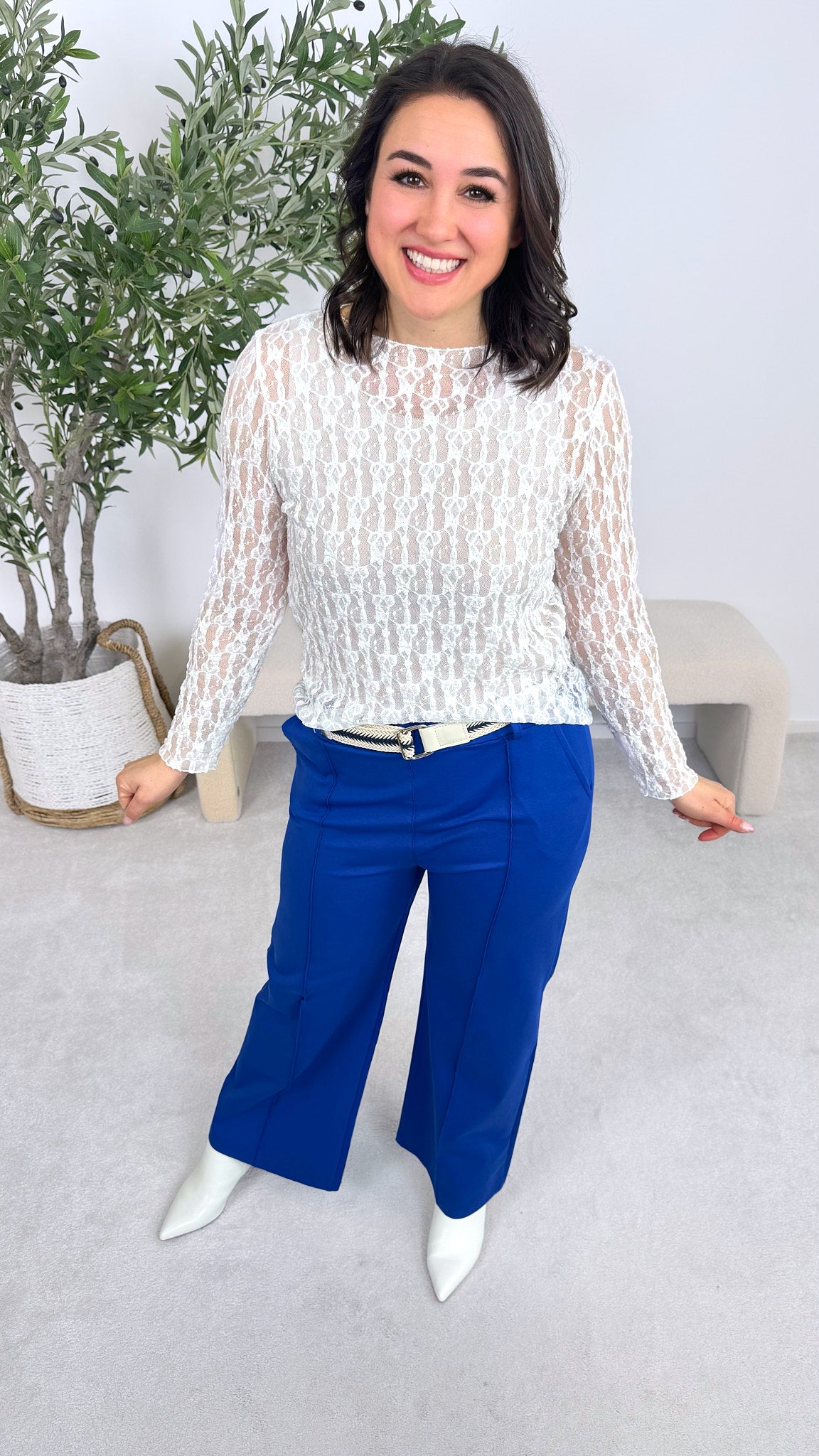 Hose Casual Rope *Royalblau* (lieferbar ab 16.2.26)