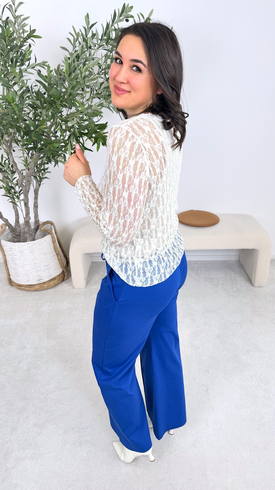 Hose Casual Rope *Royalblau* (lieferbar ab 16.2.26)