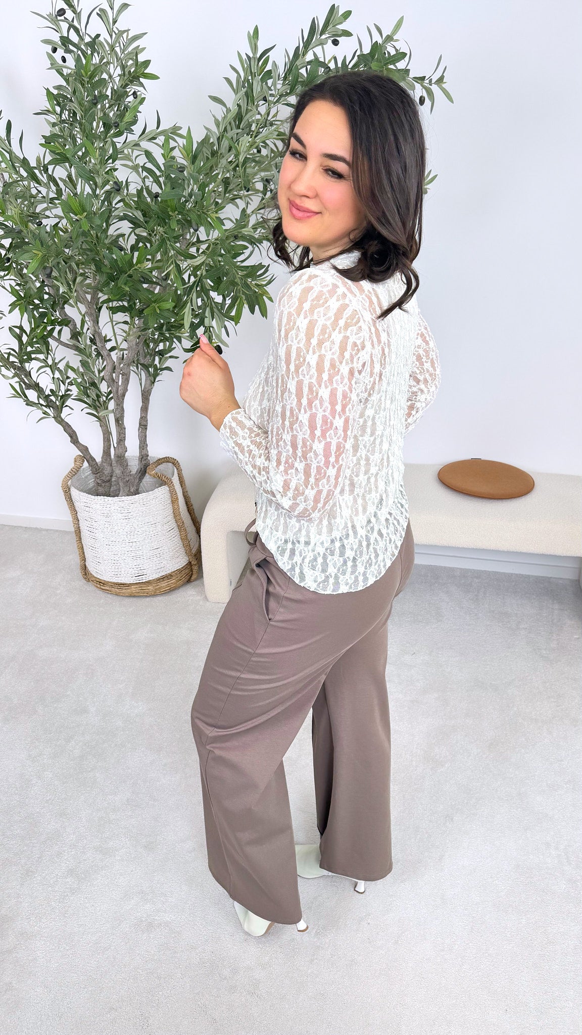 Hose Casual Rope *Taupe*