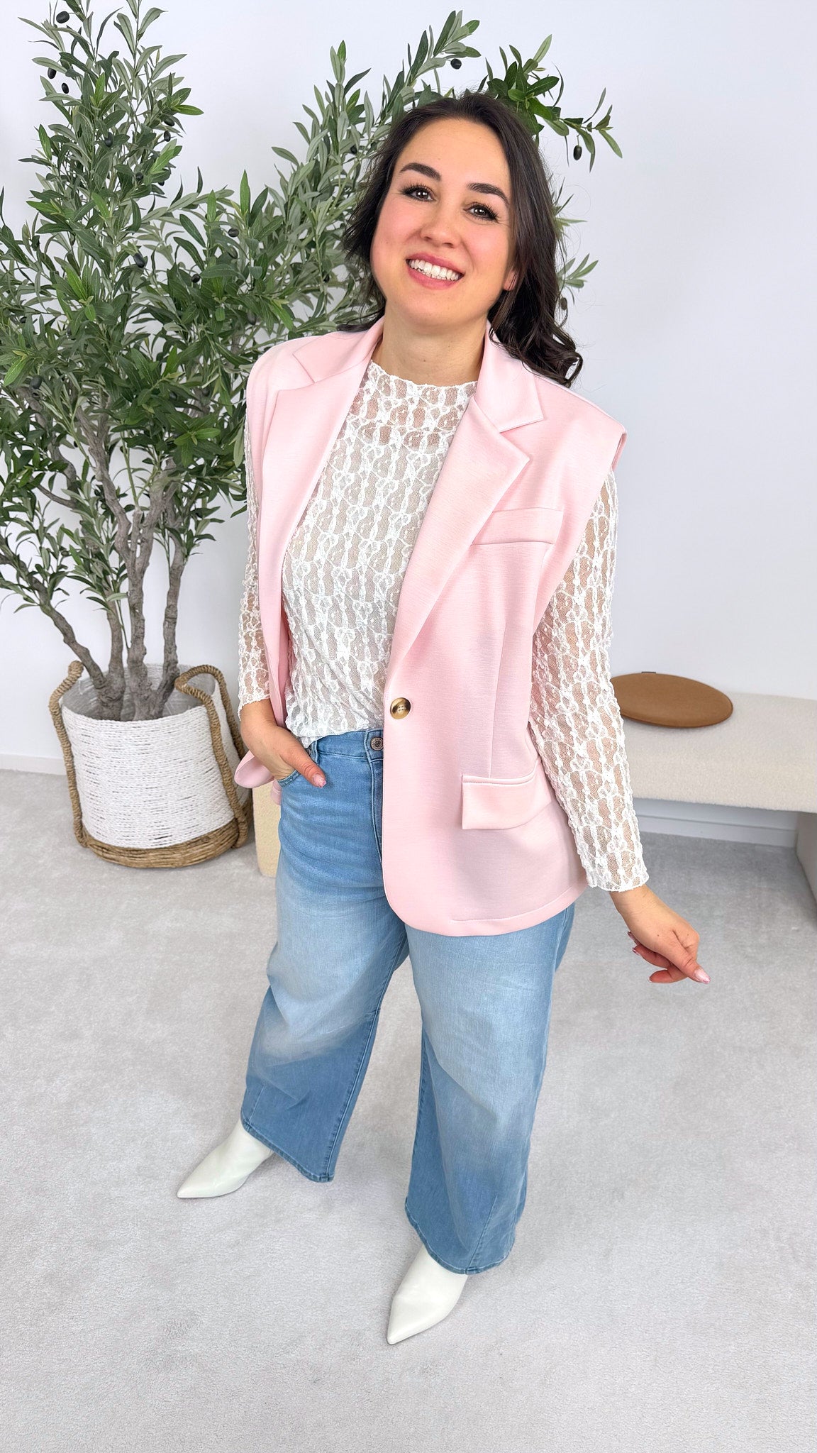 Weste Pure Look *Rosa*