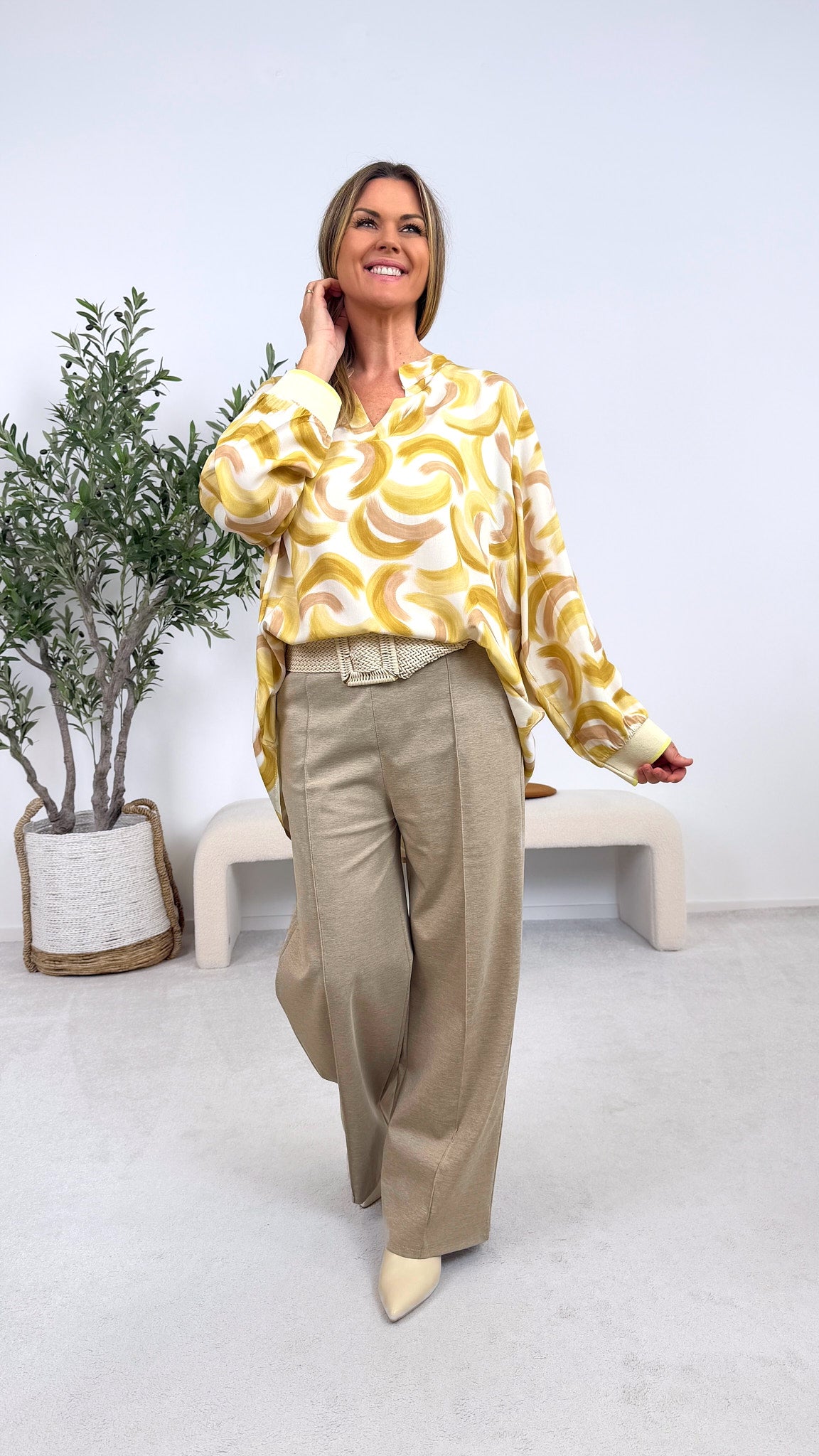 Hose Casual Rope *Beige*