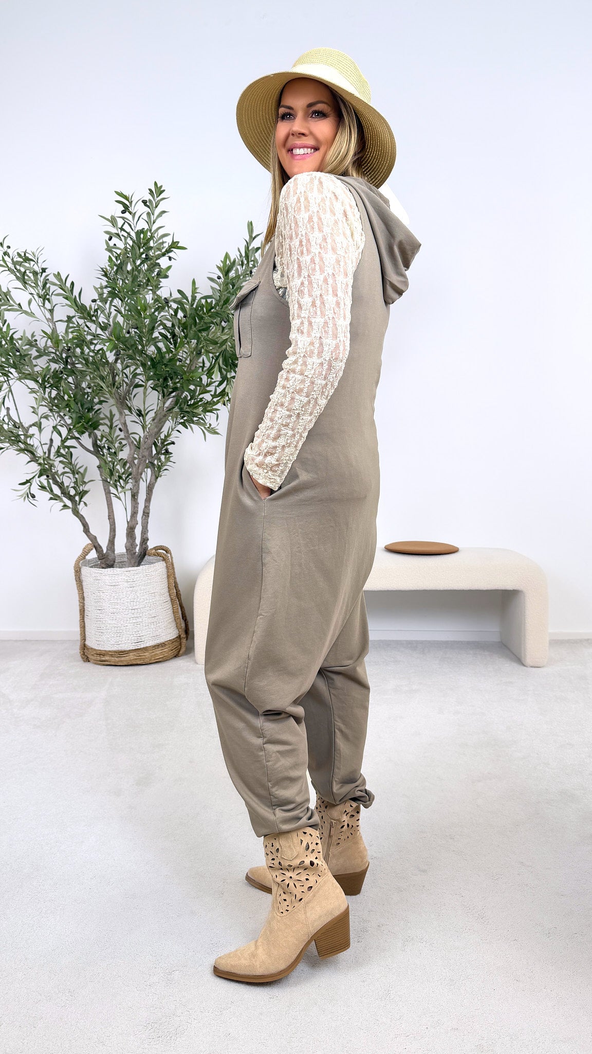 Jumpsuit Off Duty *Taupe*