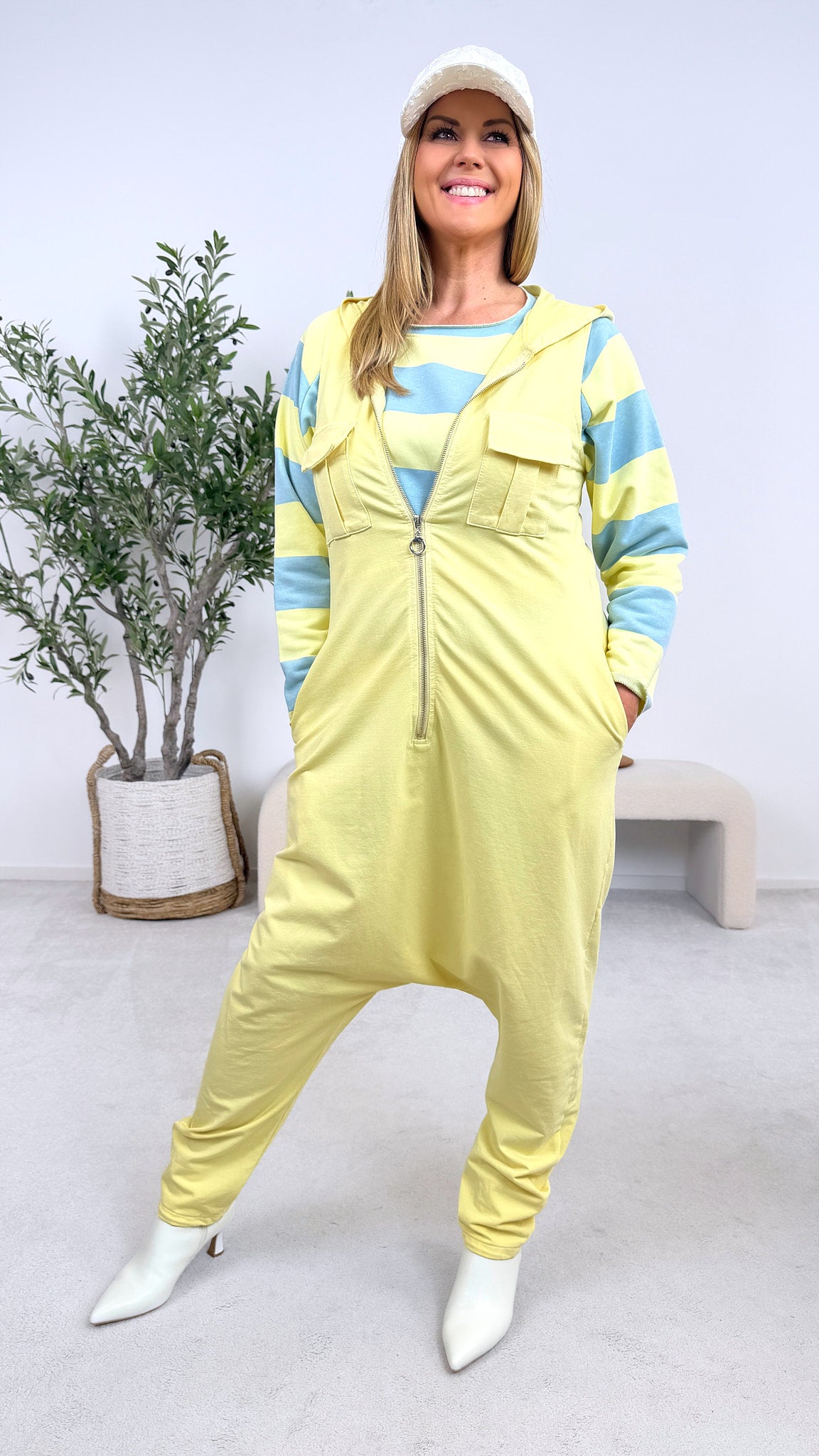 Jumpsuit Off Duty *Gelb*