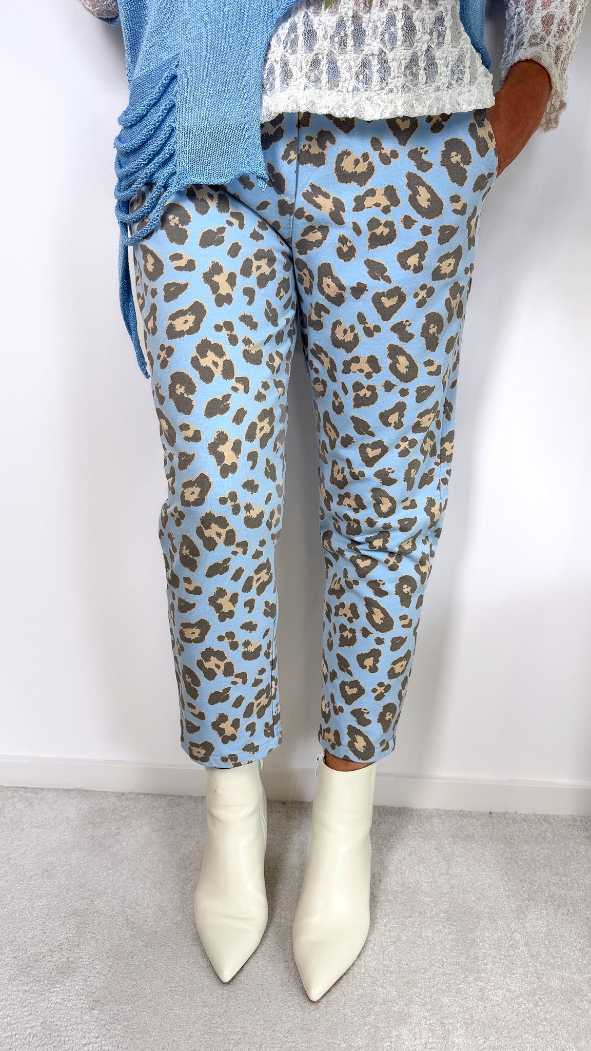 Sweathose  Soft Leo Mood *Blau*