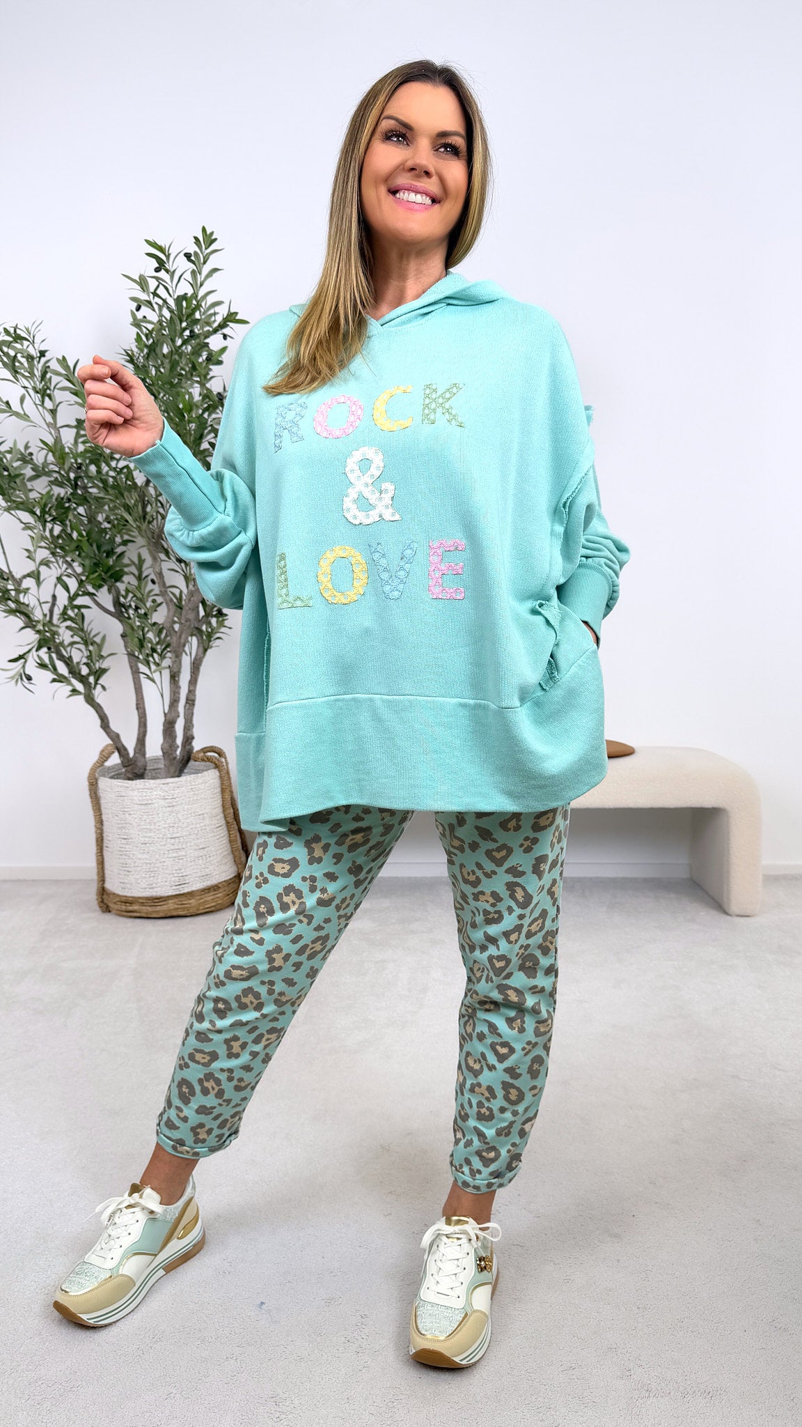 Sweathose  Soft Leo Mood *Mint*