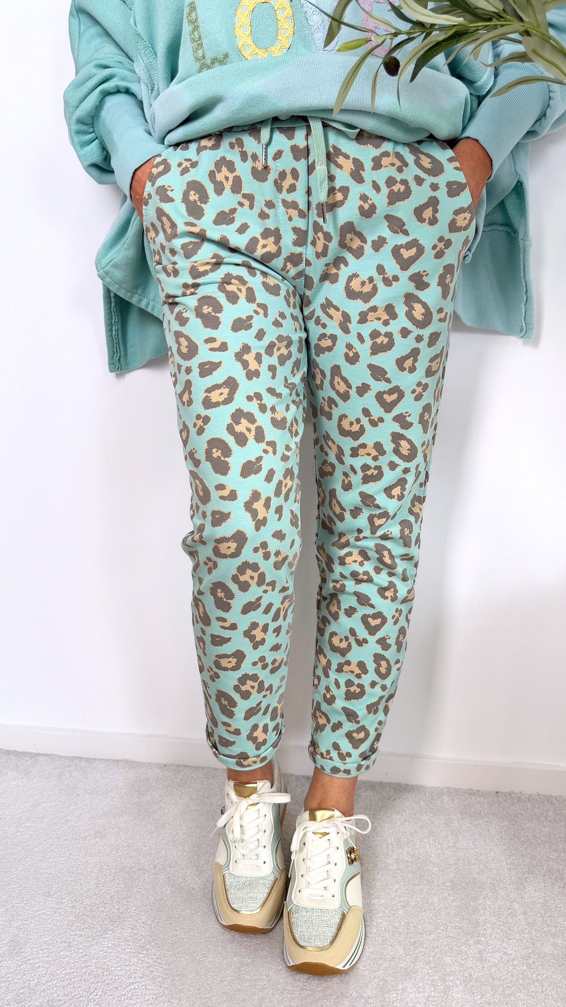 Sweathose  Soft Leo Mood *Mint*