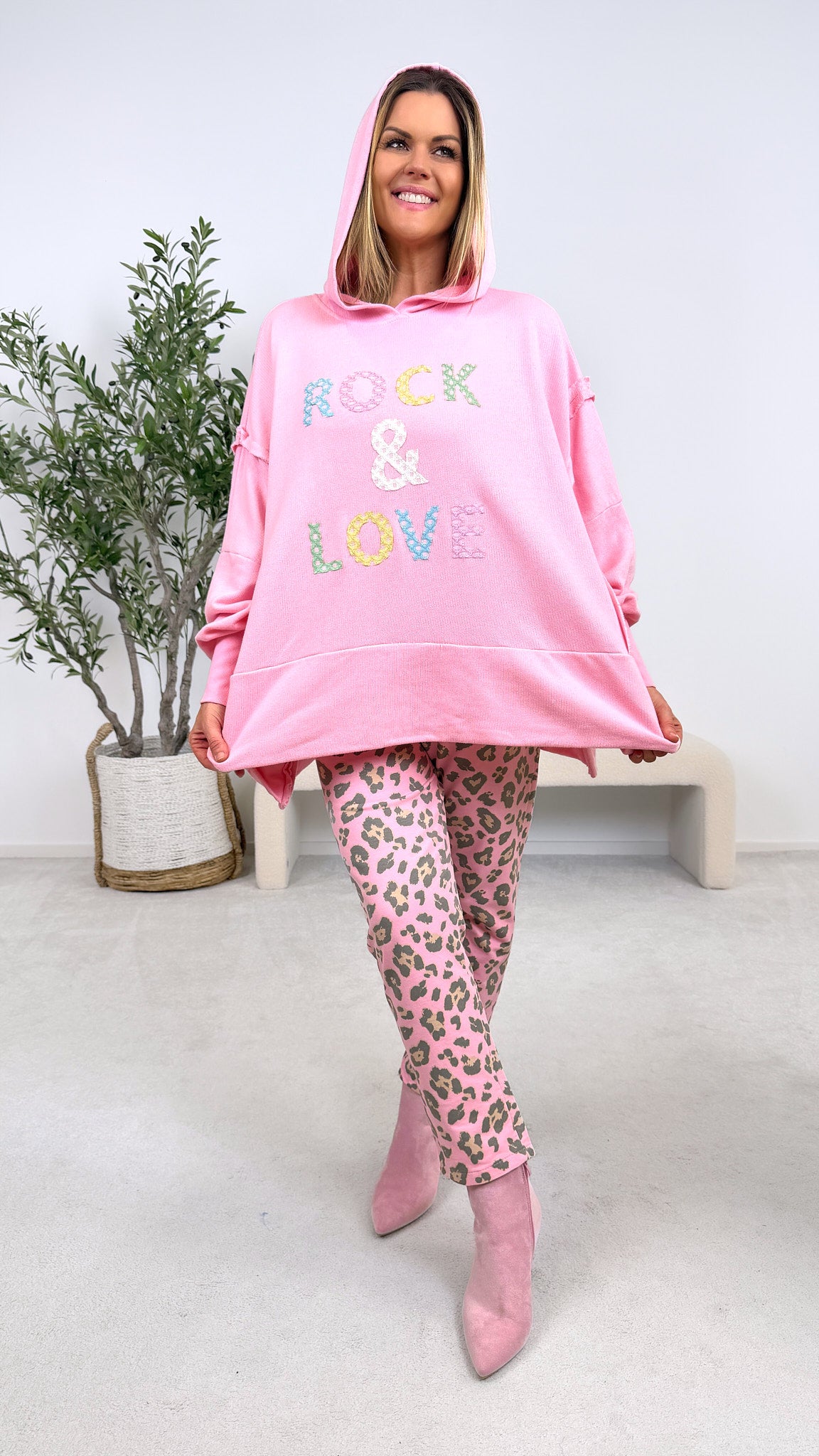 Sweathose  Soft Leo Mood *Rosa*