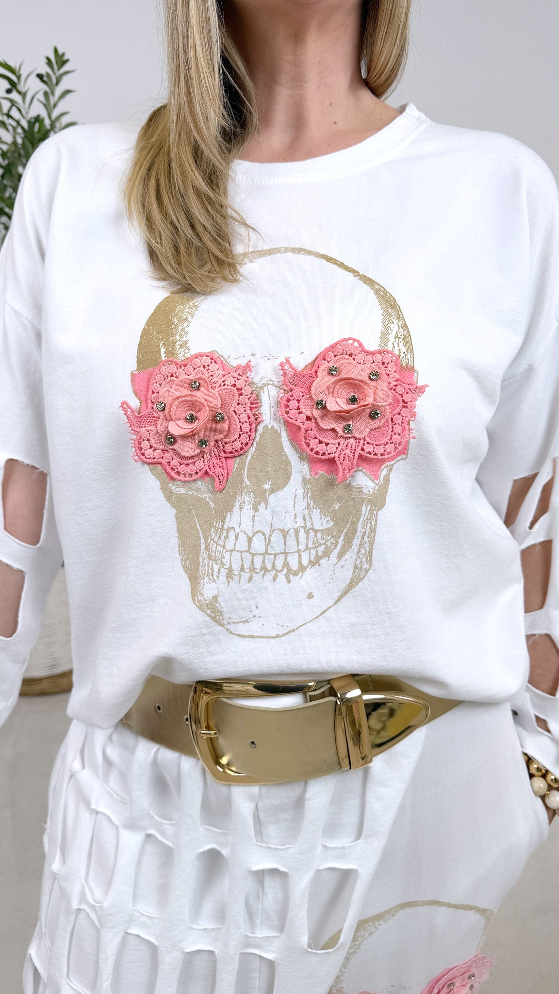 Sweatshirt Sunshine Rebel *Weiß*