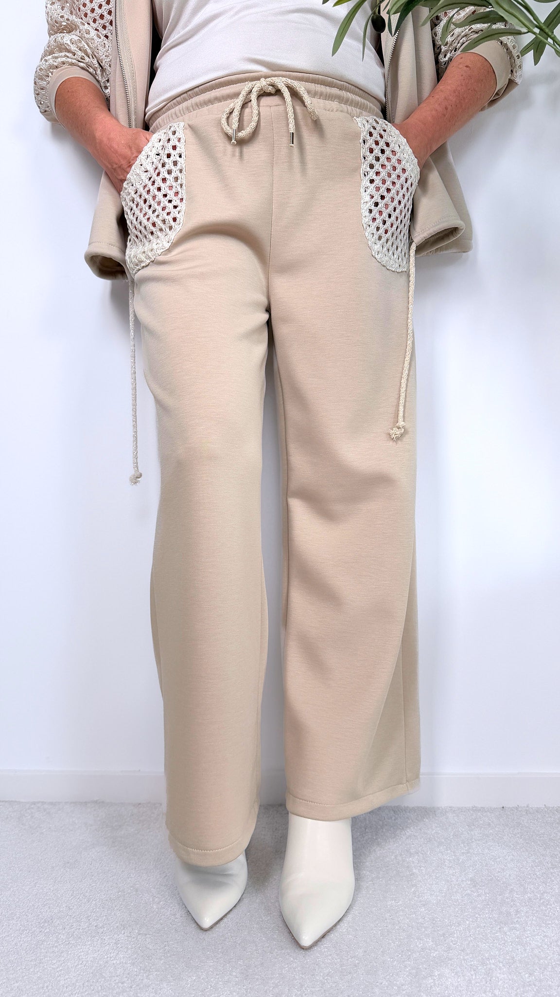 Sweathose Femme Sport *Beige*