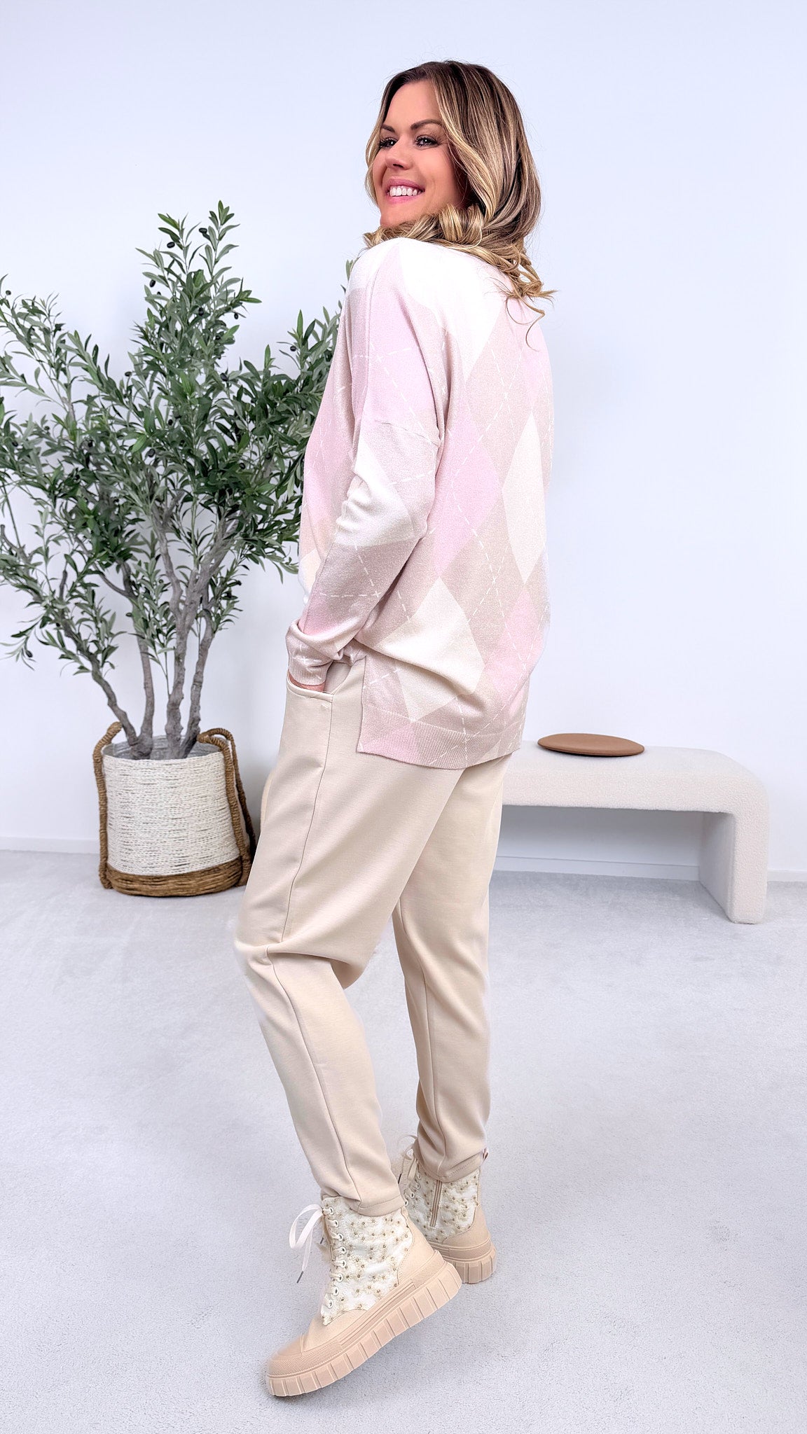 Sweathose Pure Balance *Beige*