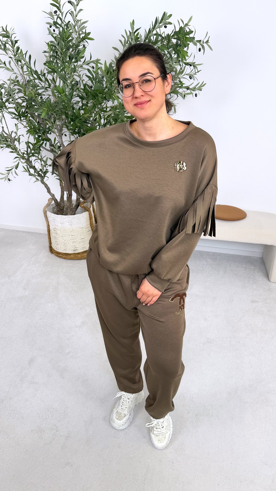 Sweatshirt Rose *Taupe*