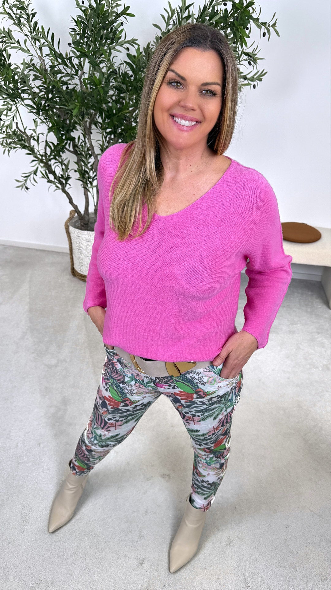 Pullover Gentle Vibes *Pink*