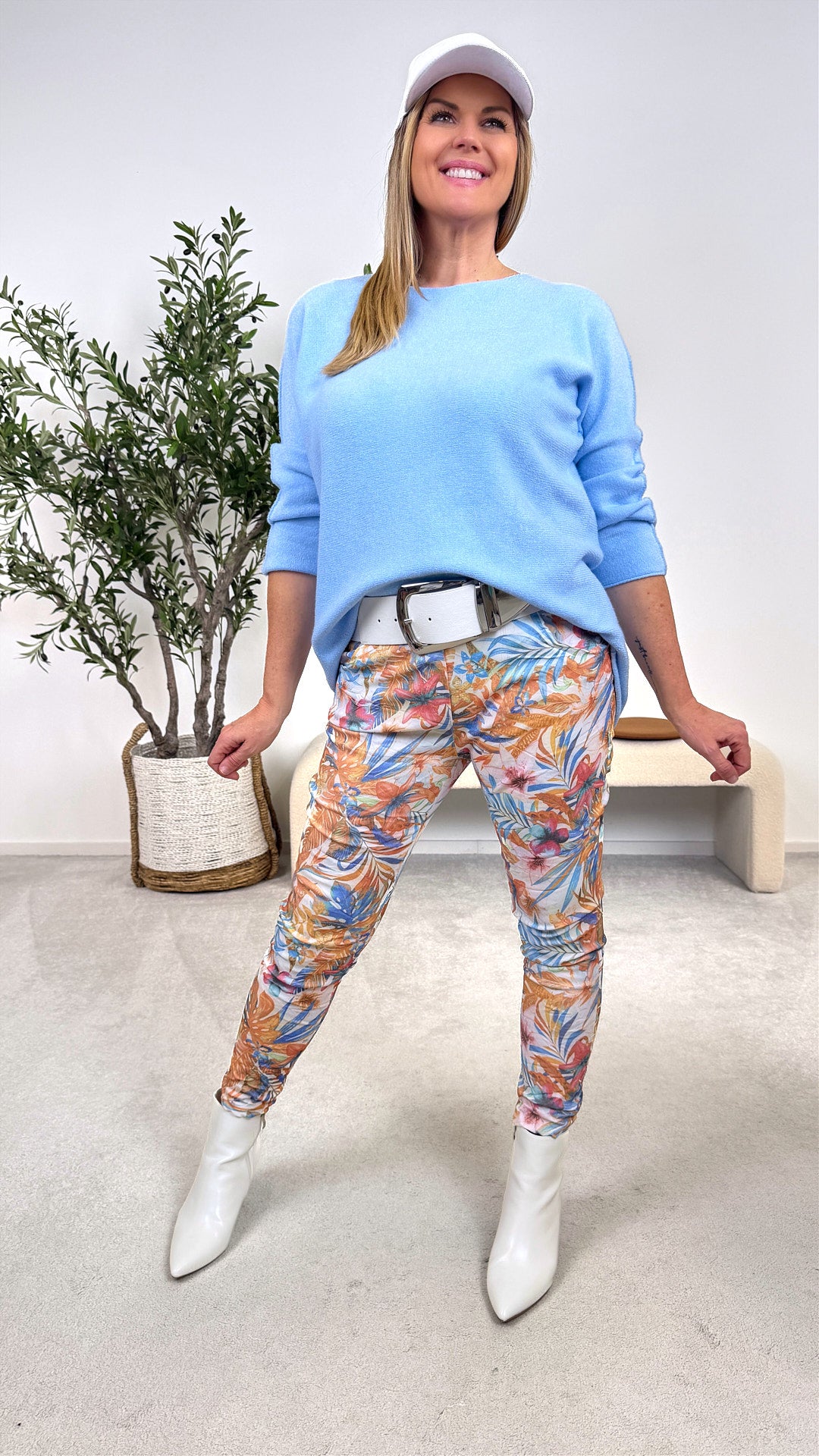 Pullover Silent Elegance *Blau*