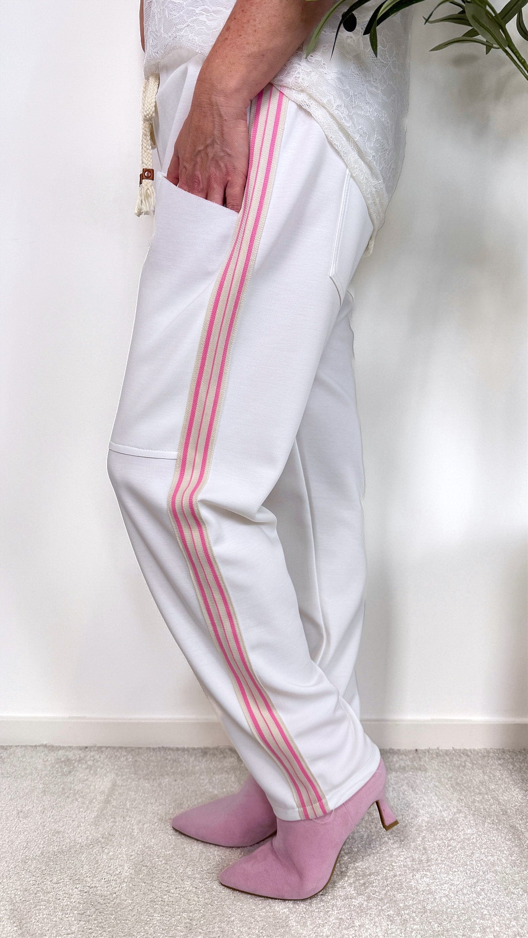 Sweathose Effortless *Weiß*