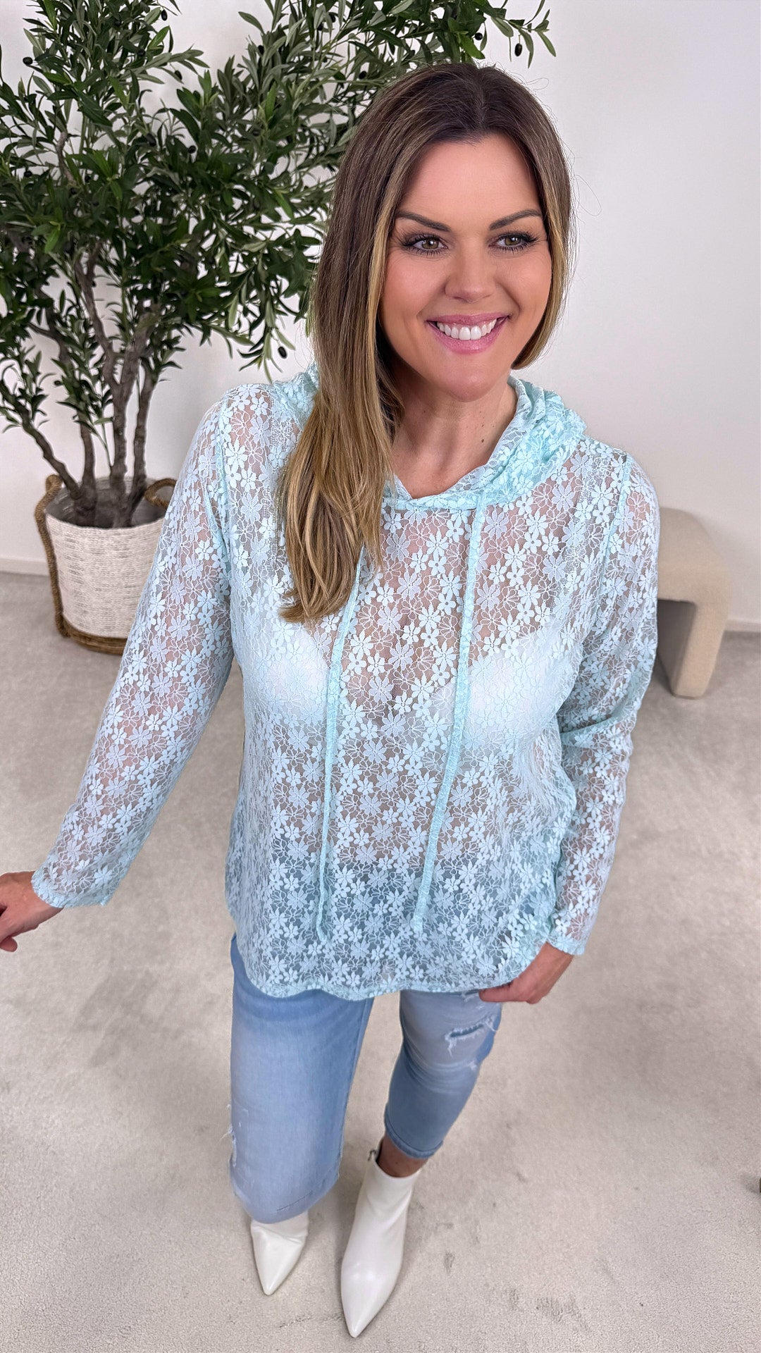 Spitzenshirt Timeless Beauty *Mint*